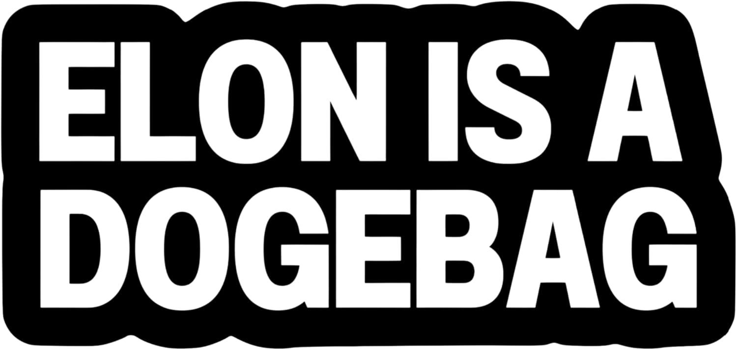 Vs Tesla Bumper Sticker: Surprising Doge Decal Insight... Model X Y accessory tested