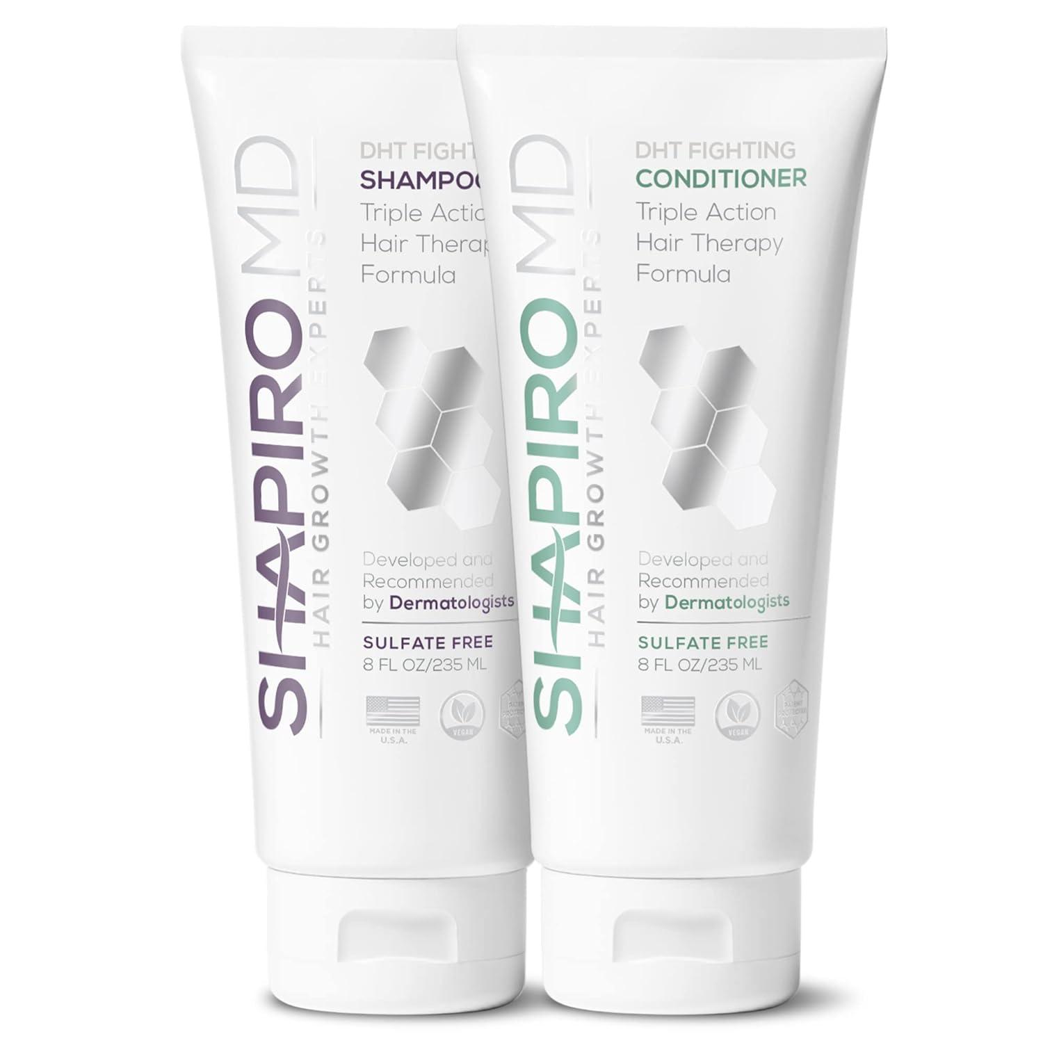 Shapiro MD Hair vs. Conditioner: Vegan DHT Fought, Fuller Hair in Test