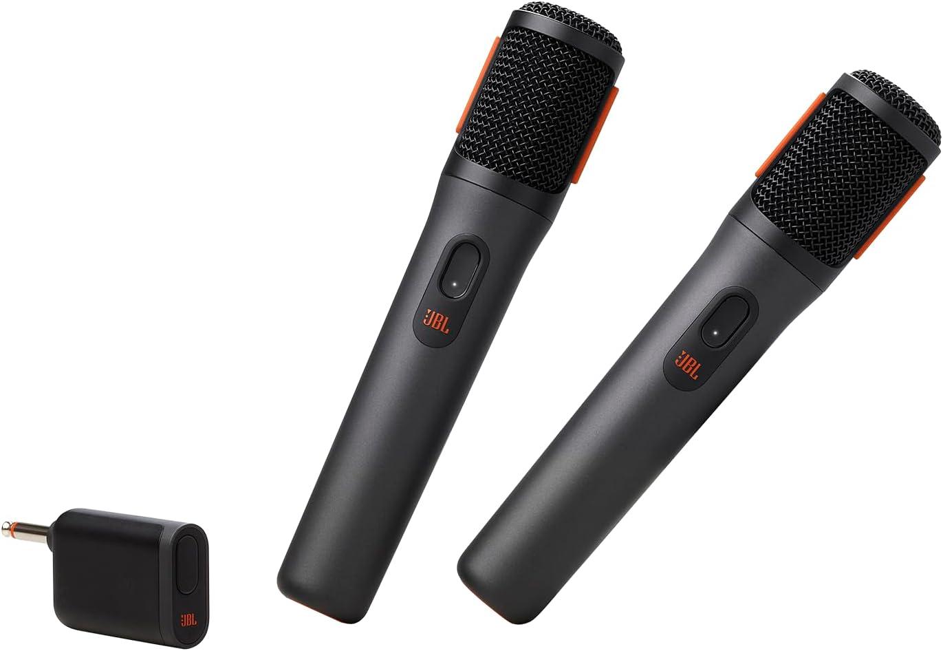 JBL Mic Versus Speakers: Tested, 20HR Mic & Stable Link - Black Wireless Party Gear Insight