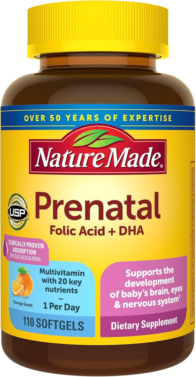 Nature Made Prenatal vs. Folic Acid: Surprising Insight in 110 Days