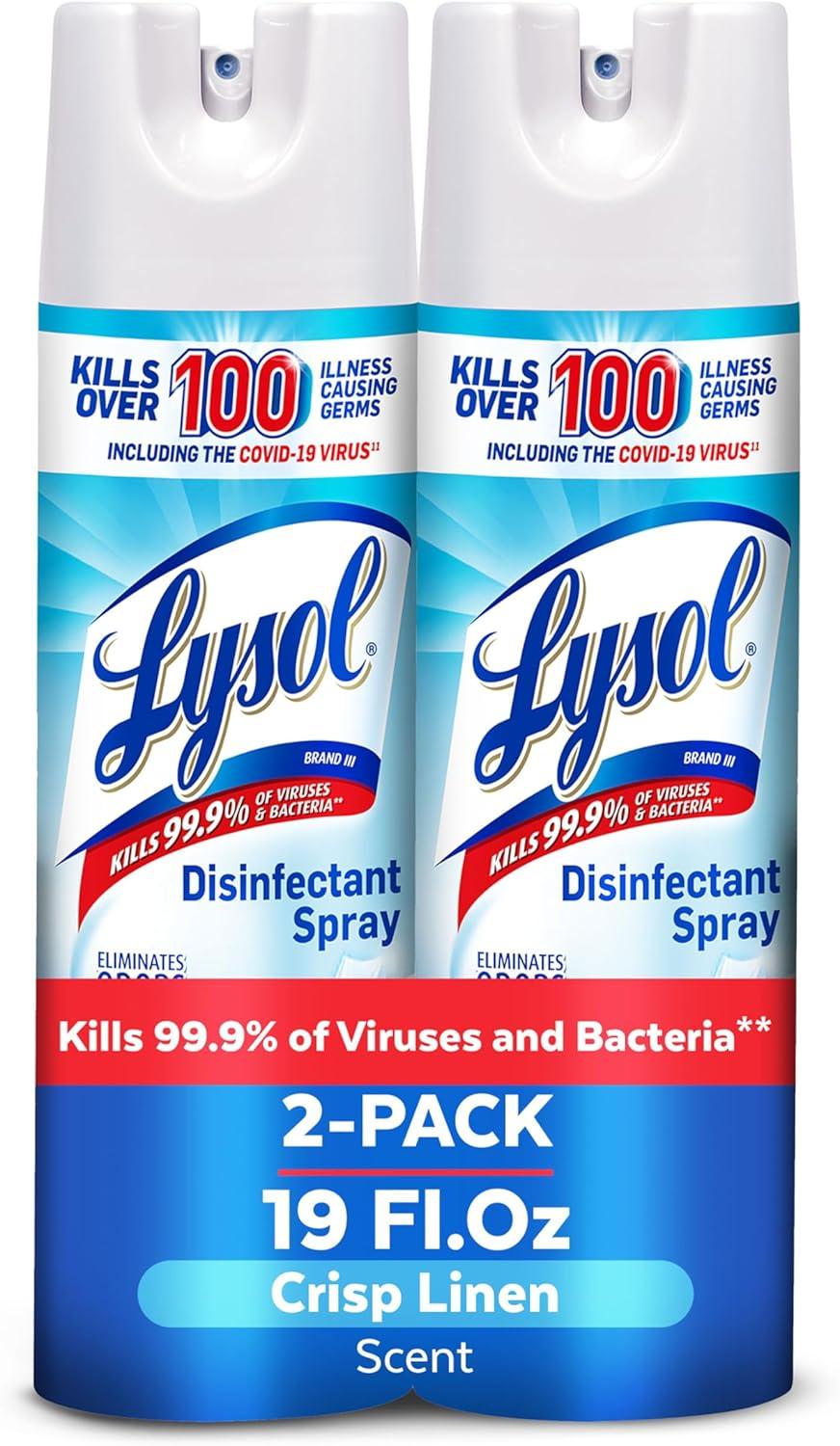 Lysol Showdown: Multi-Purpose Versus Essentials, Tested at Home...19 Fl Oz Pack!