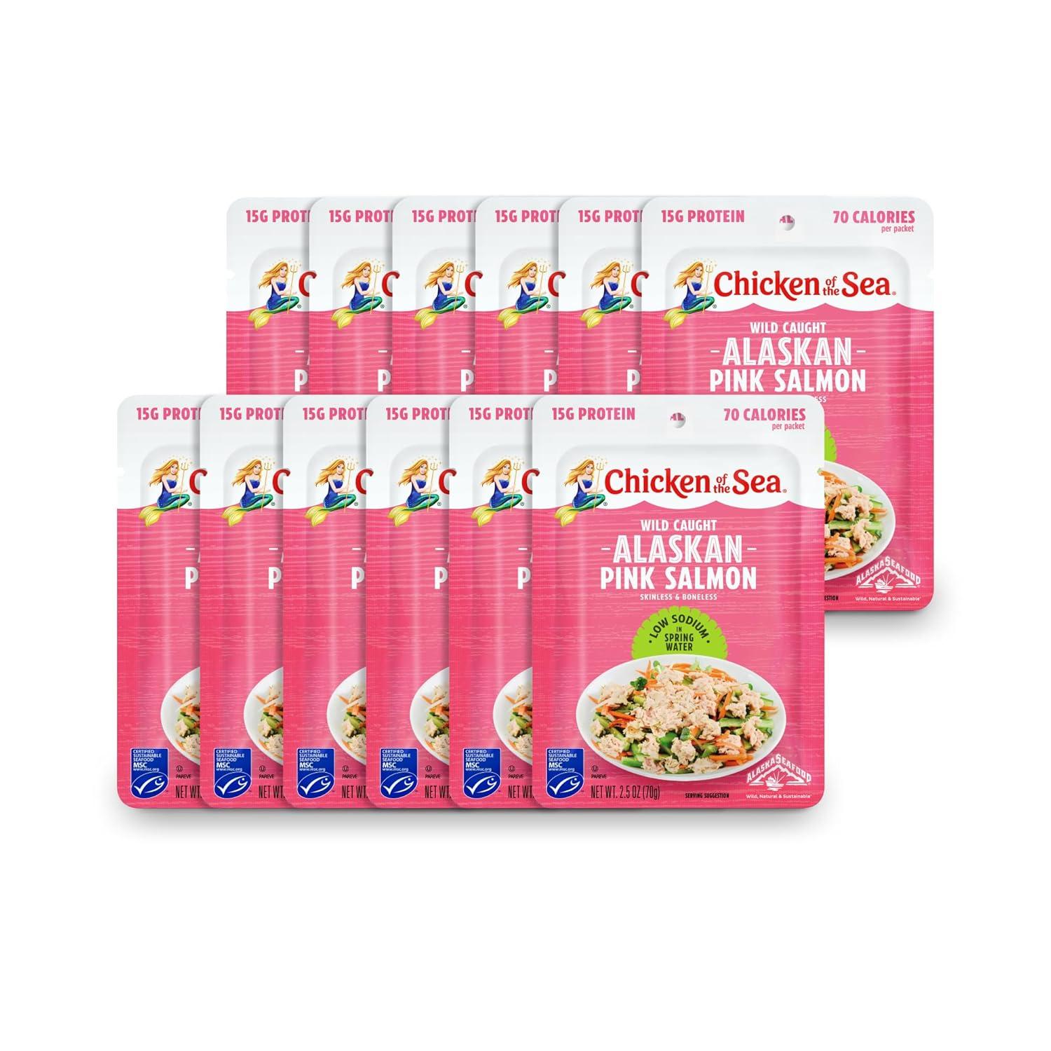 Wild Caught Salmon: Tested Versus Low Sodium Pink Packets