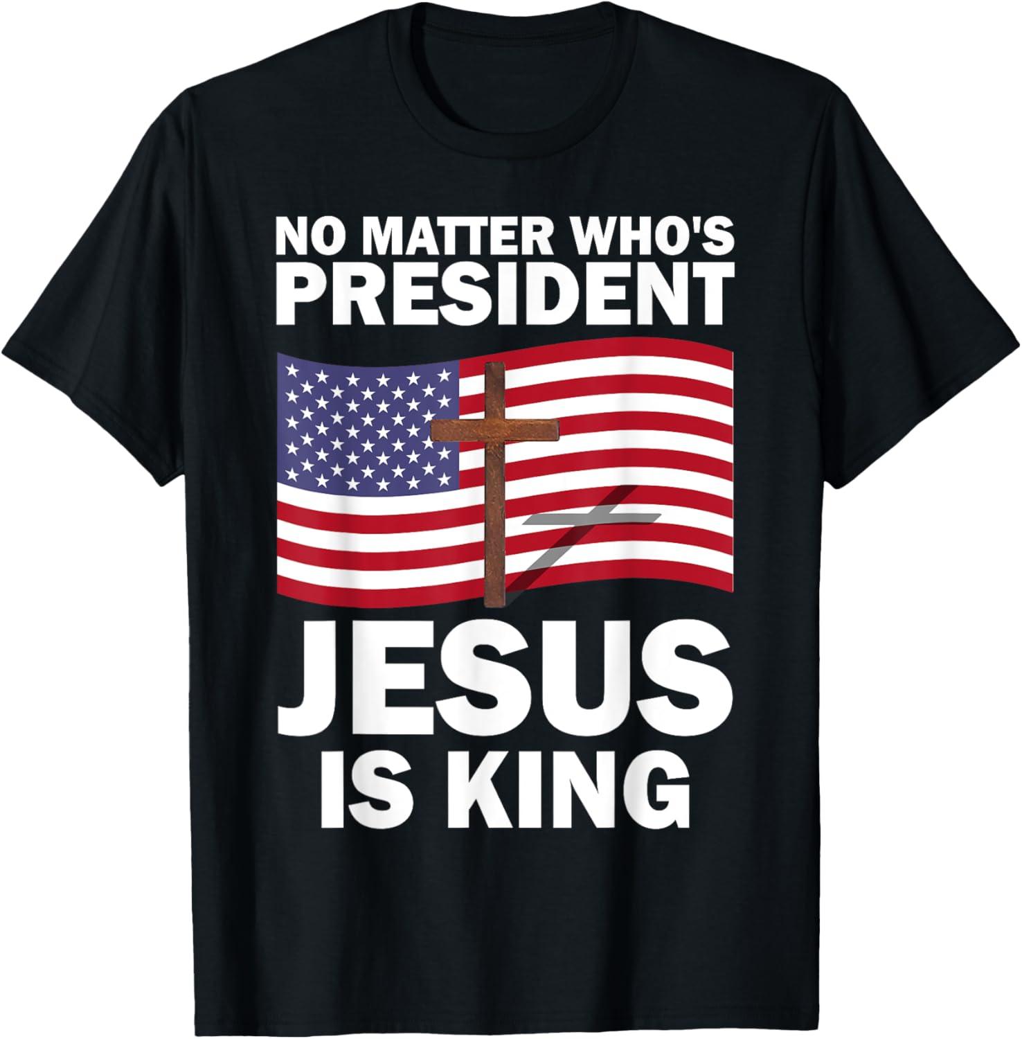 Jesus Is King T-Shirt Showdown: tested design meets presidential style
