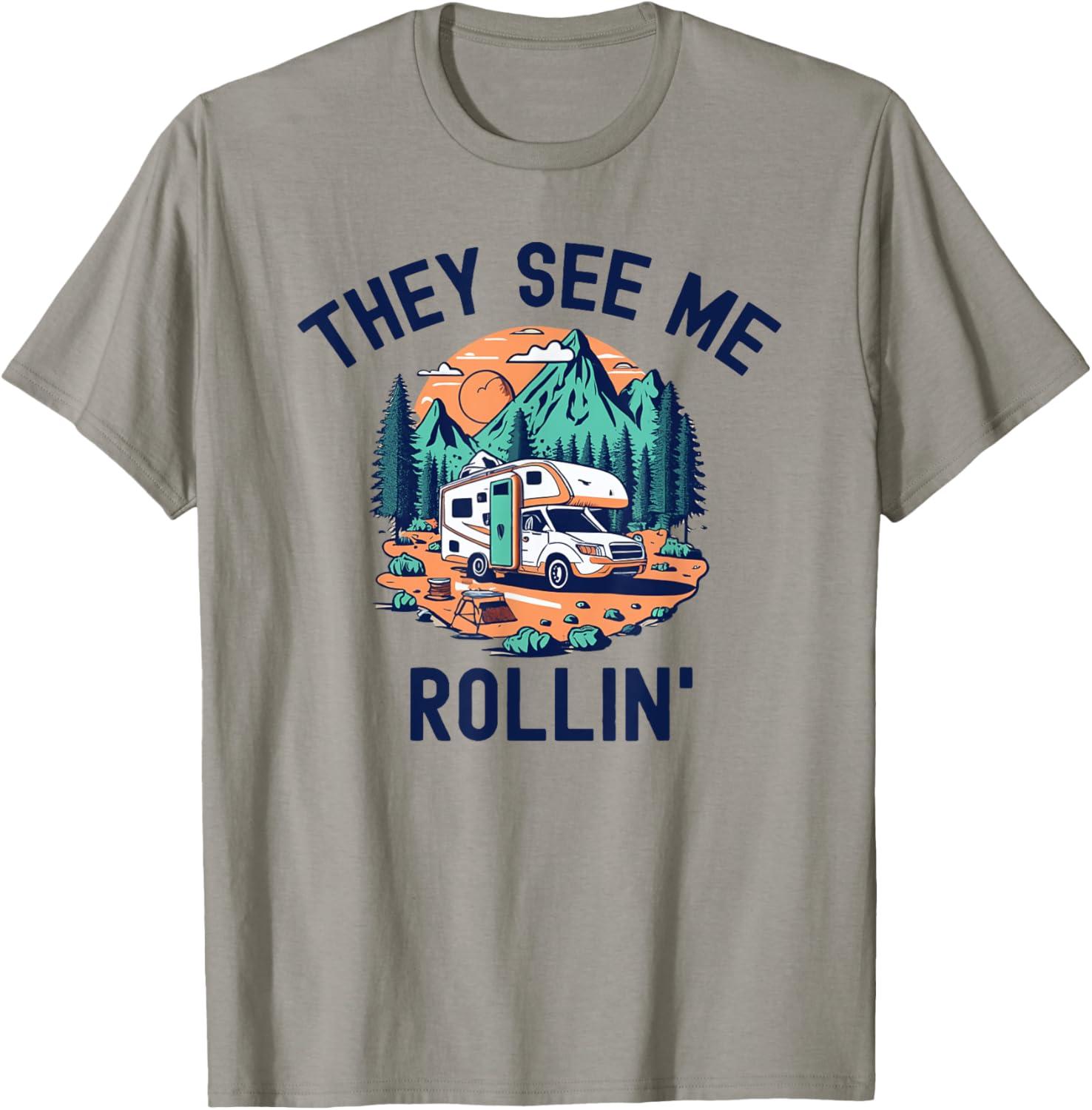 Compare Campers T-Shirts: Funny, Retro Class C RVs Tested