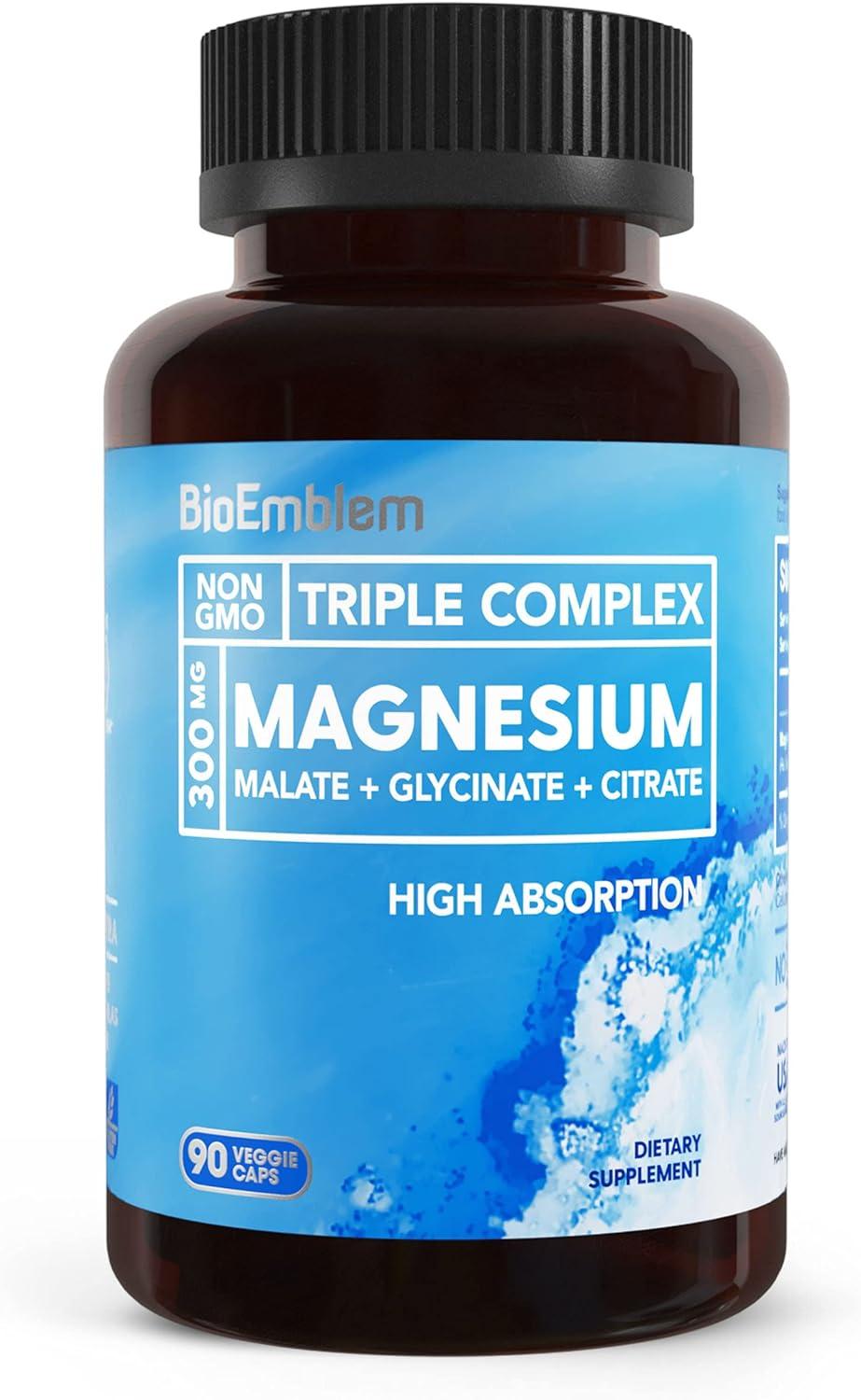 BioEmblem vs Standard magnesium:Triple Tested for energy, nerves, muscles... Vegan perfection!