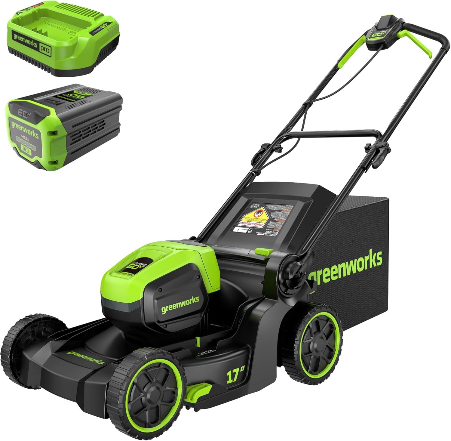 Greenworks 60V Push Mower Versus 4.0Ah Tested: Surprising Battery Life Insight