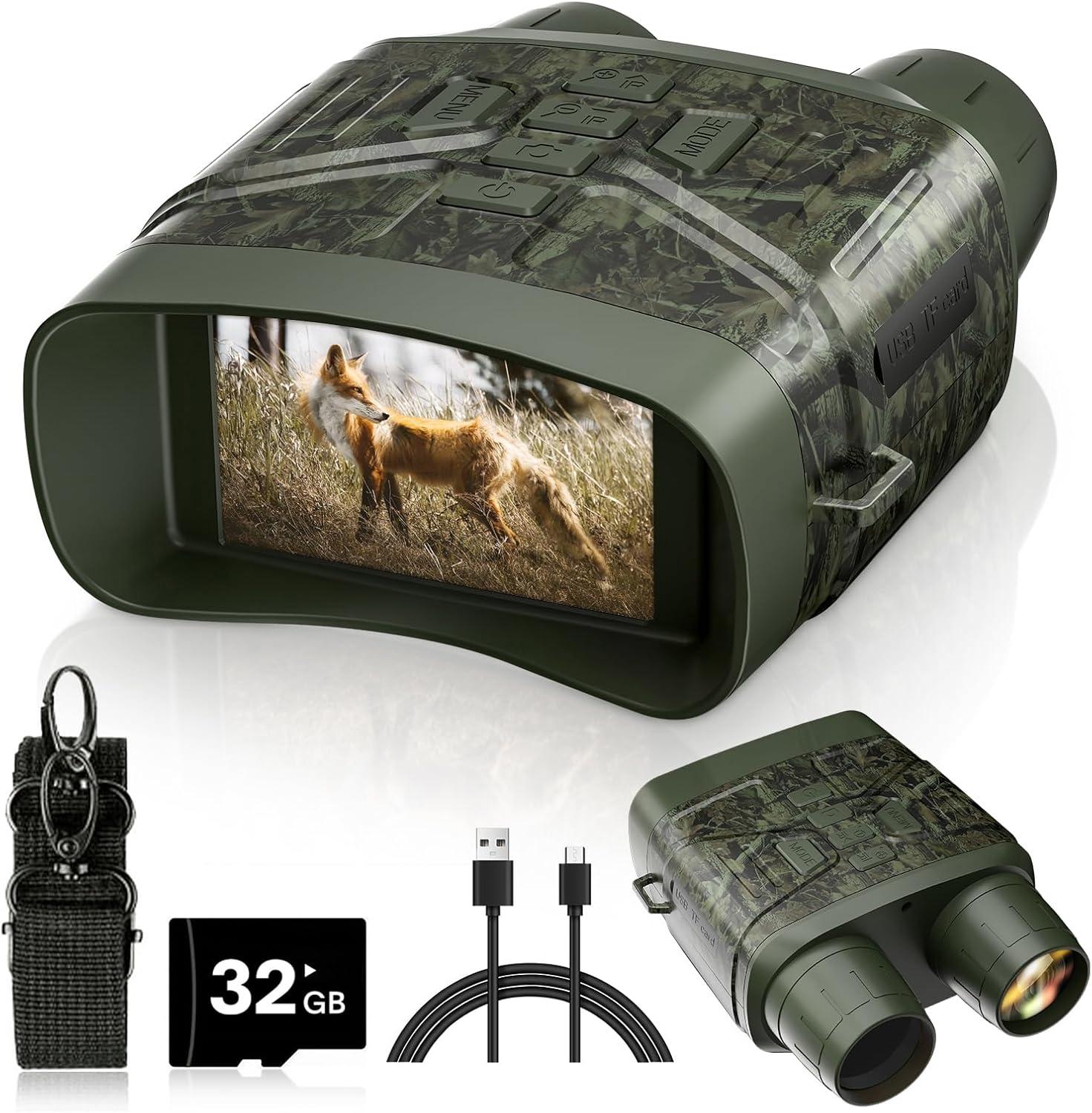 Survprising Insight: 4K Goggles Versus Binoculars - Save Videos & Camouflage tested