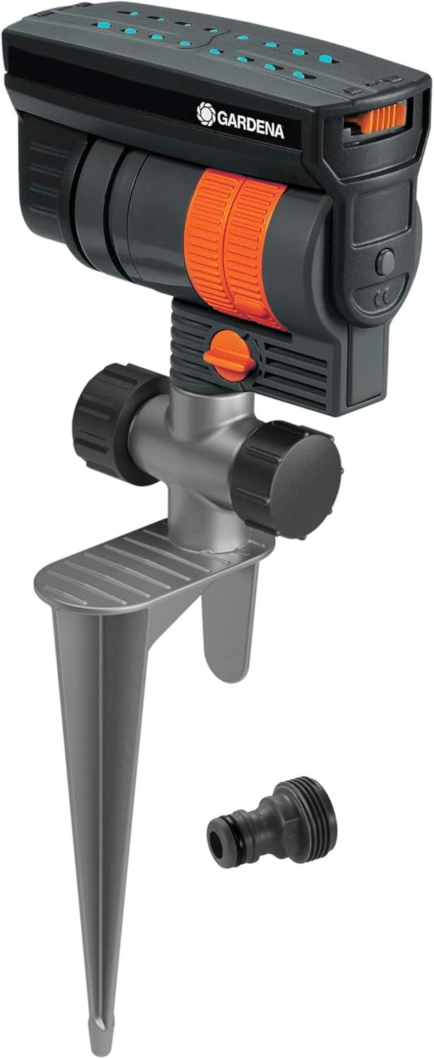 Gardena Sprinkler Compared: ZoomMaxx Step Spike... Surprising Ease For 2300 sq ft Lawns
