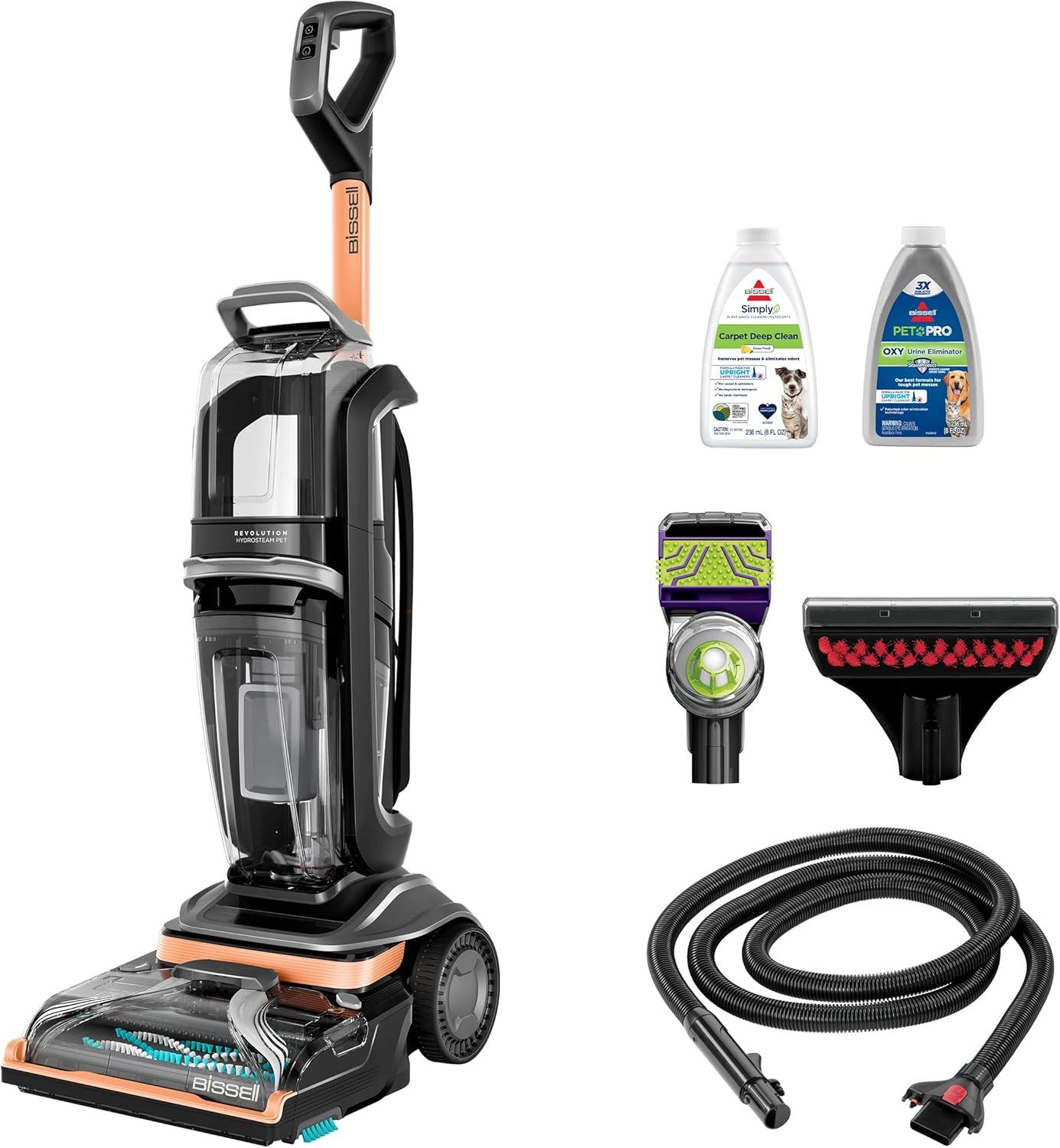 HydroSteam Power Versus Pet mess... Deep Clean Surprising Ease