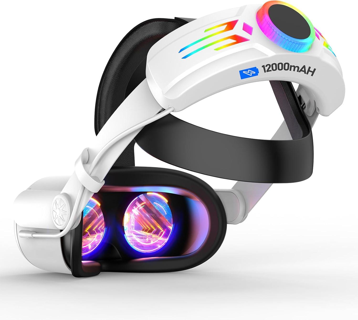 RGB Strap Tests 12,000mAh Elite VR: OQ2 Use Case Unbeatable