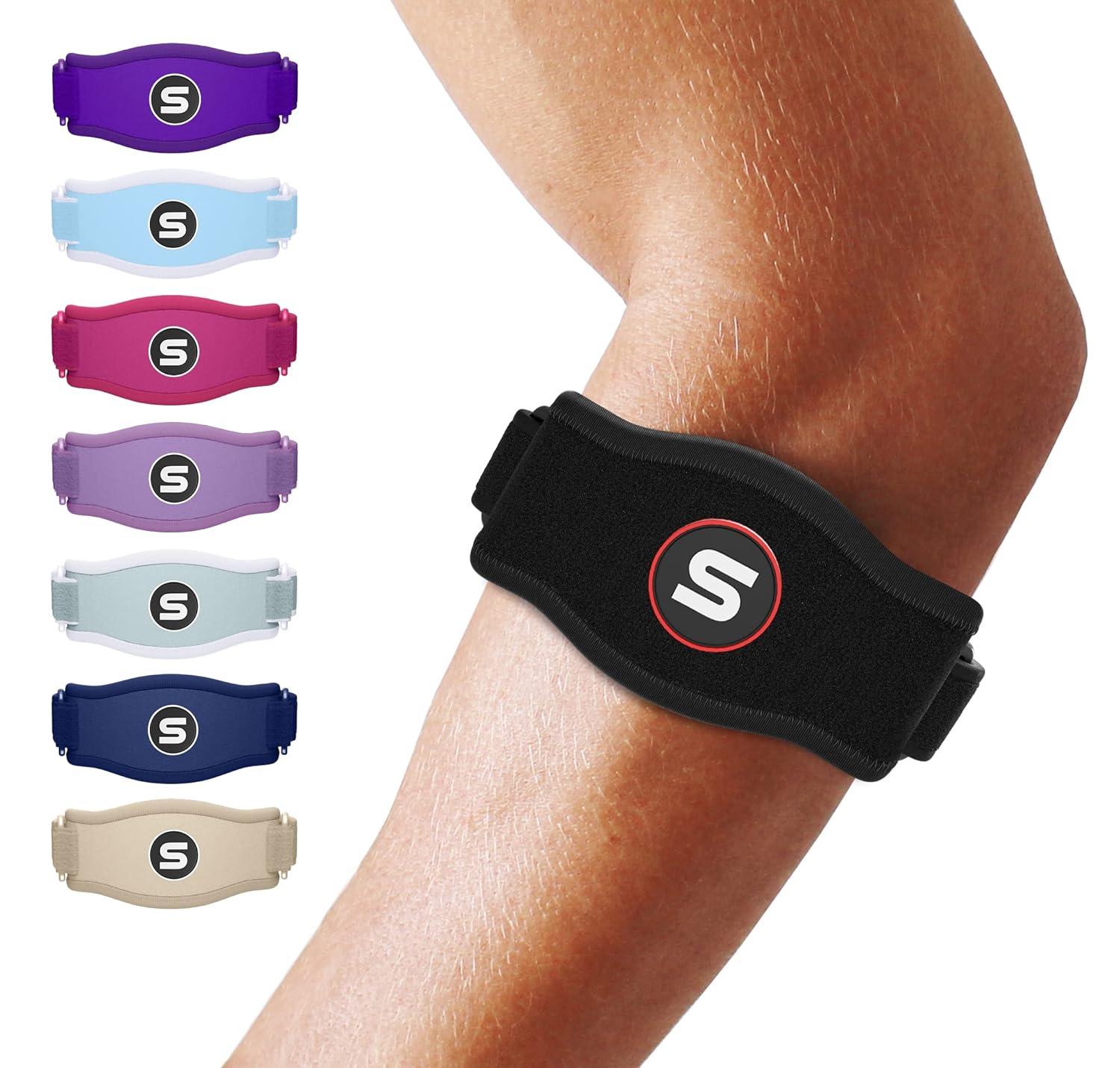 Comparing Tennis Elbow Braces: Tested Straps & Support for Forearm Relief...Trendy Choice!