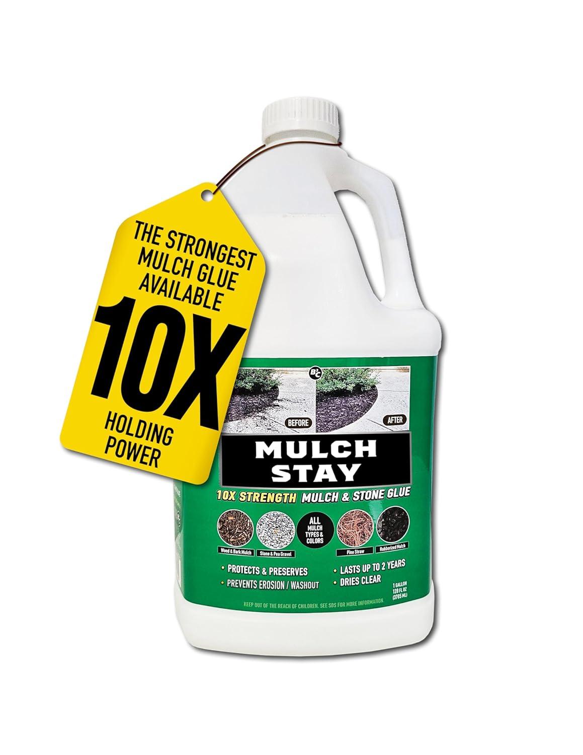 Mulch vs Stone Glue: Tested Kindness for Landscape Brilliance... Lasts Two Years!