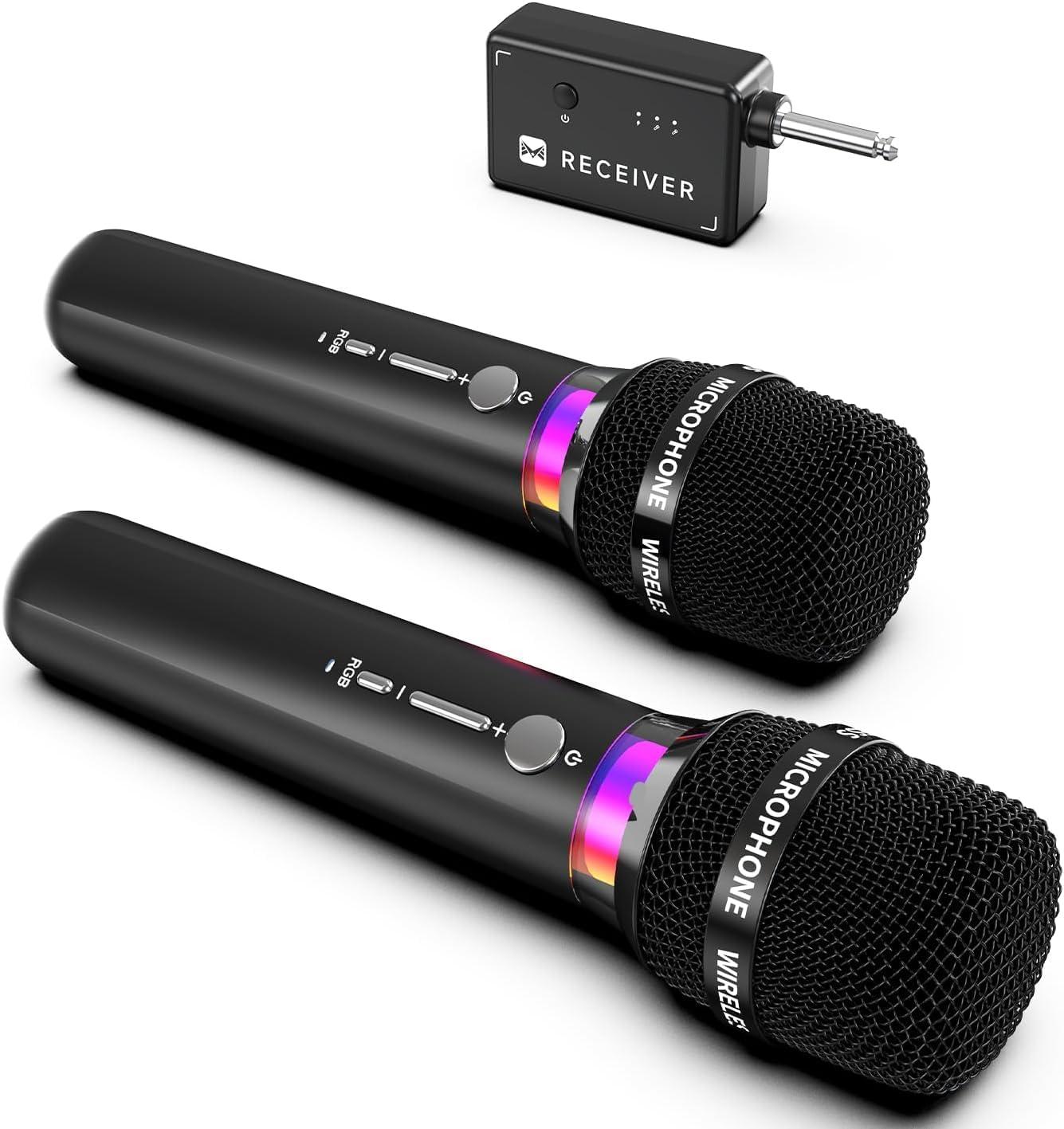 Dual Chip brilliance, 200FT range ease... versus Karaoke joy! (Compare specs)