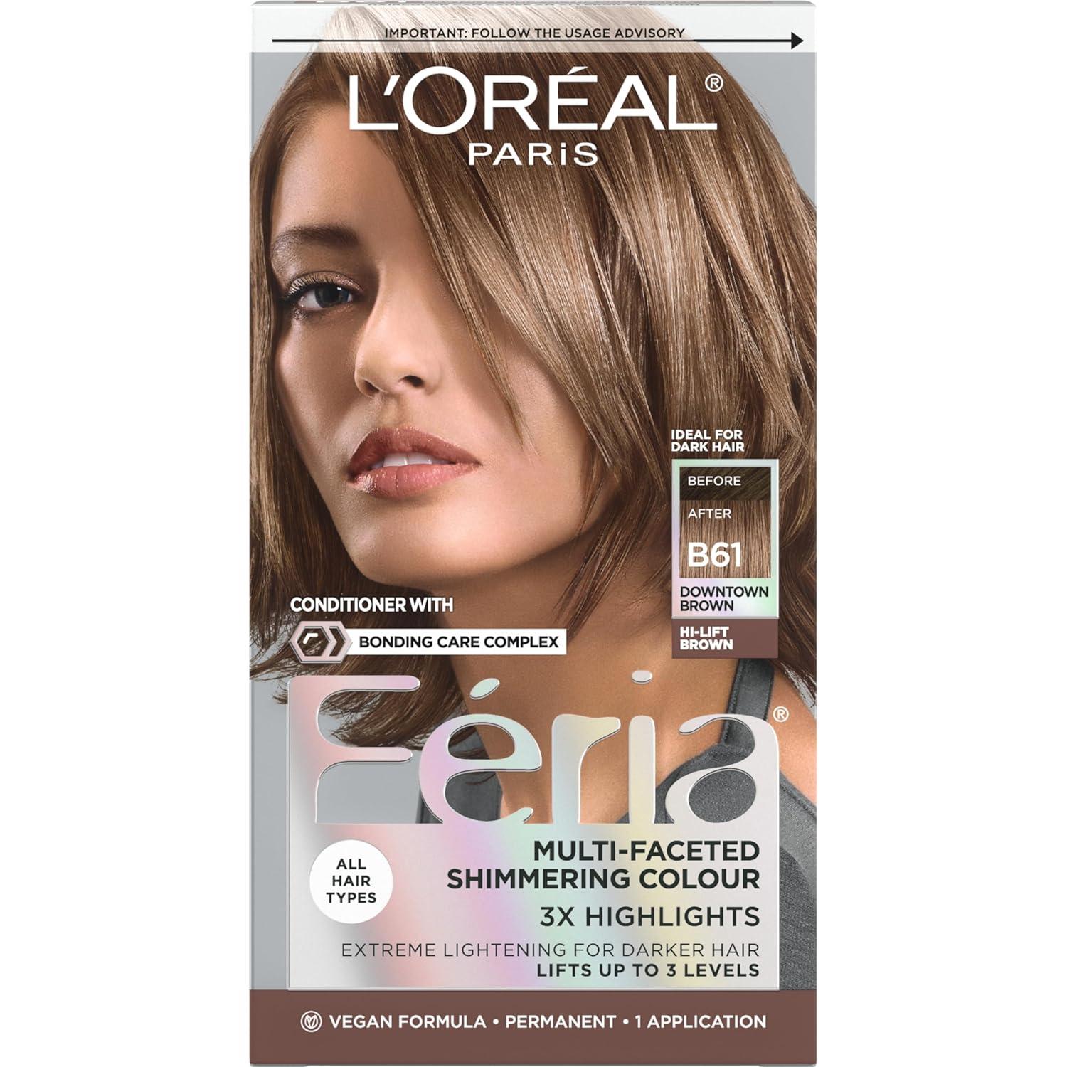 L'Oreal Feria Browns Versus Styling: Surprising Hi-Lift Test