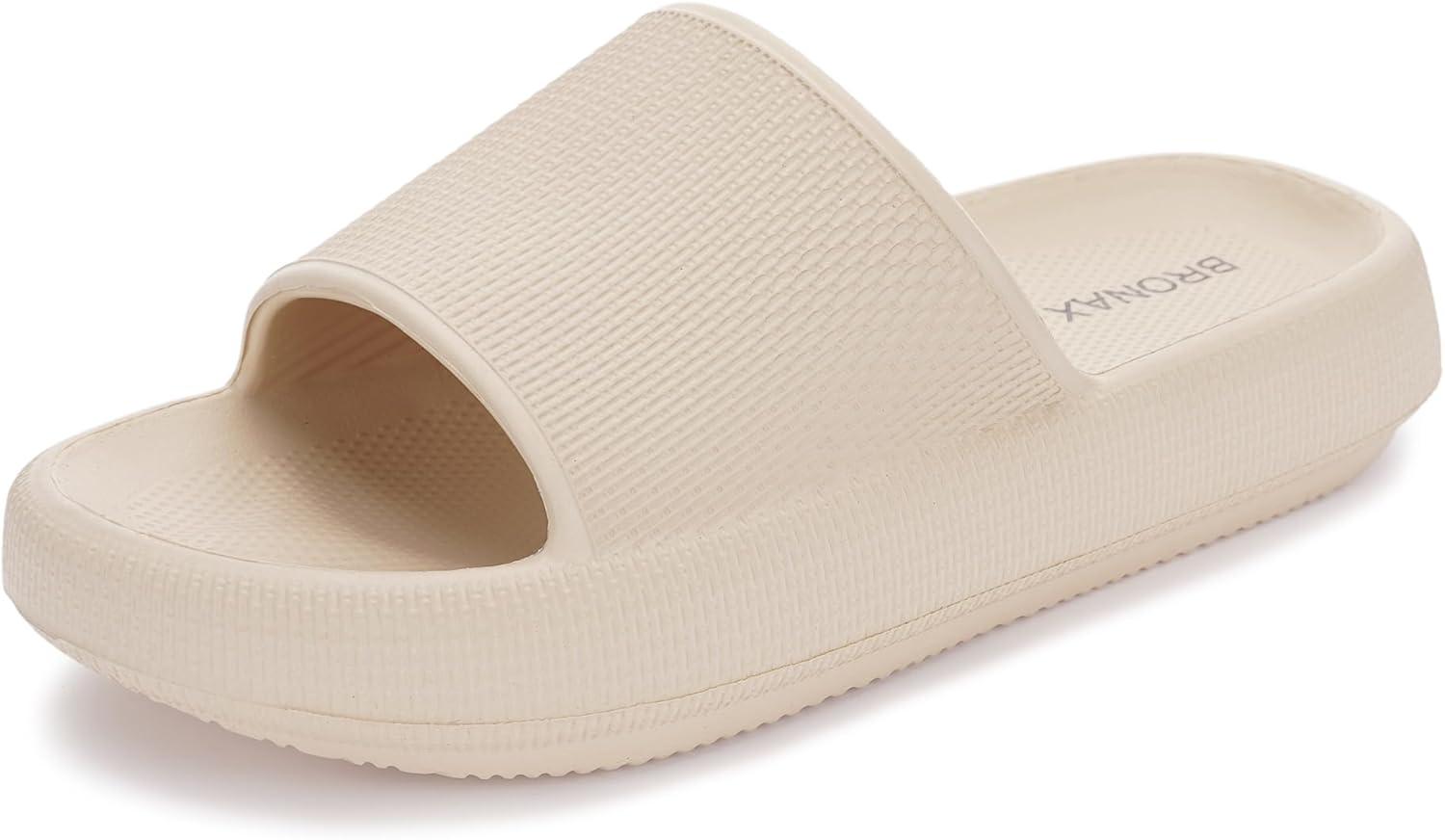 BRONAX Comfy Cushion Soles... Versus Slides: Showdown for House Sandals!