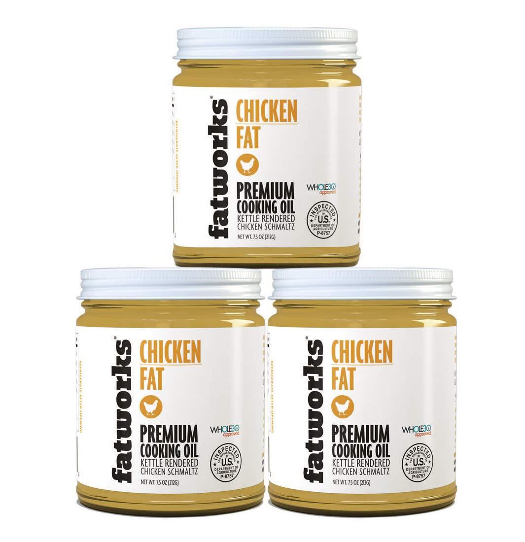 Compared Fatworks Fat, ORGANIC, tested, 3-7.5 oz whole30 approved tossdown