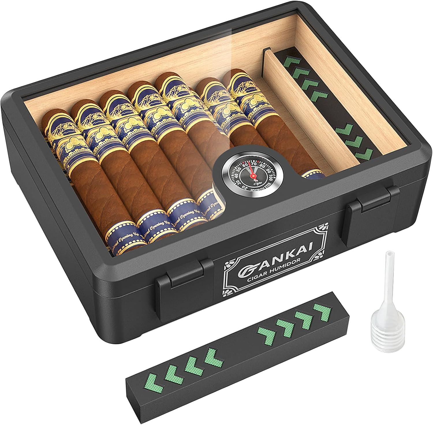 Surprising Cigar Box Showdown: Tested Humidor Box Storage (Black)...Compare Now