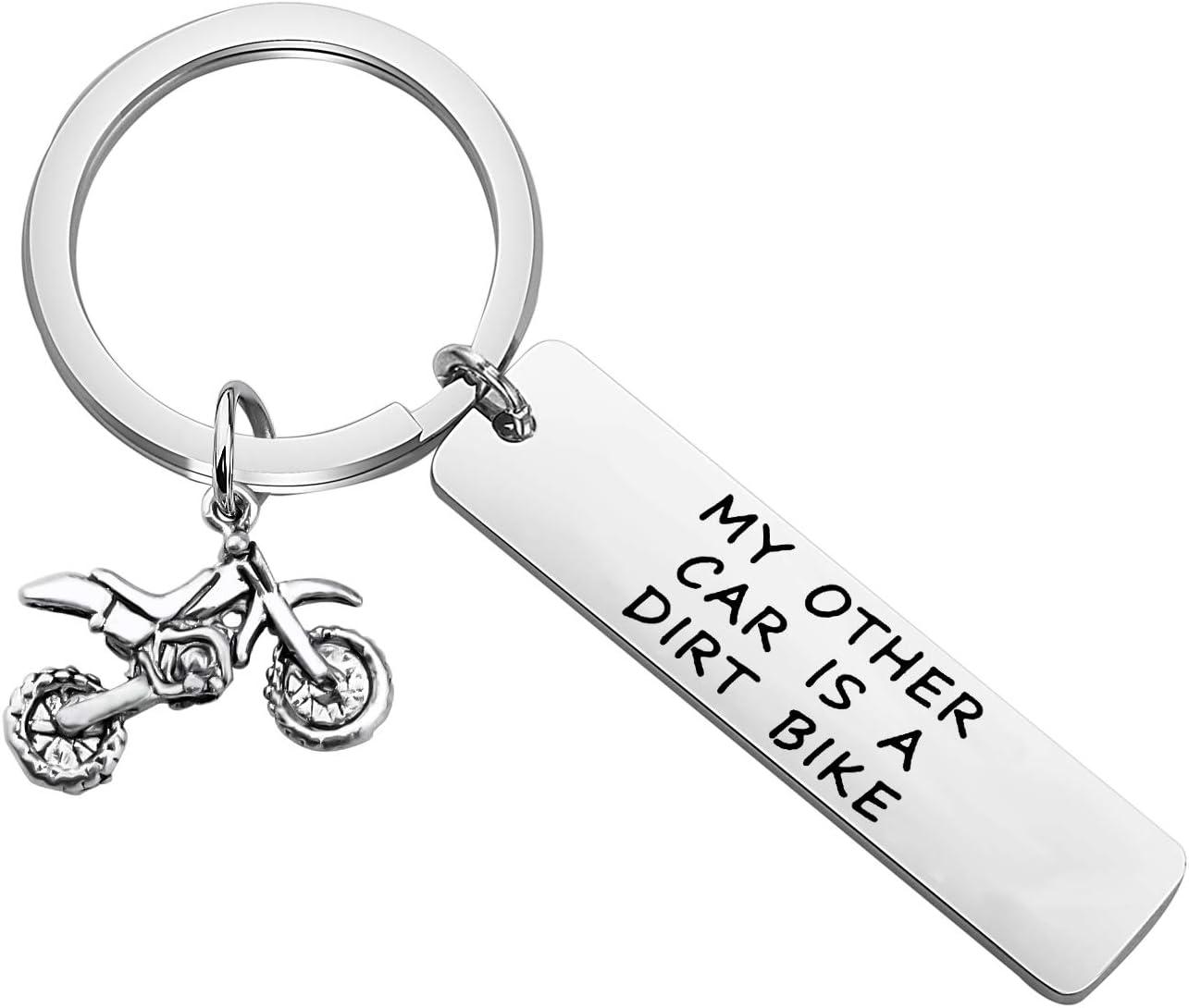 Surprising Dirt Bike Gift Test: Versatile Keychain vs. Tin Sign