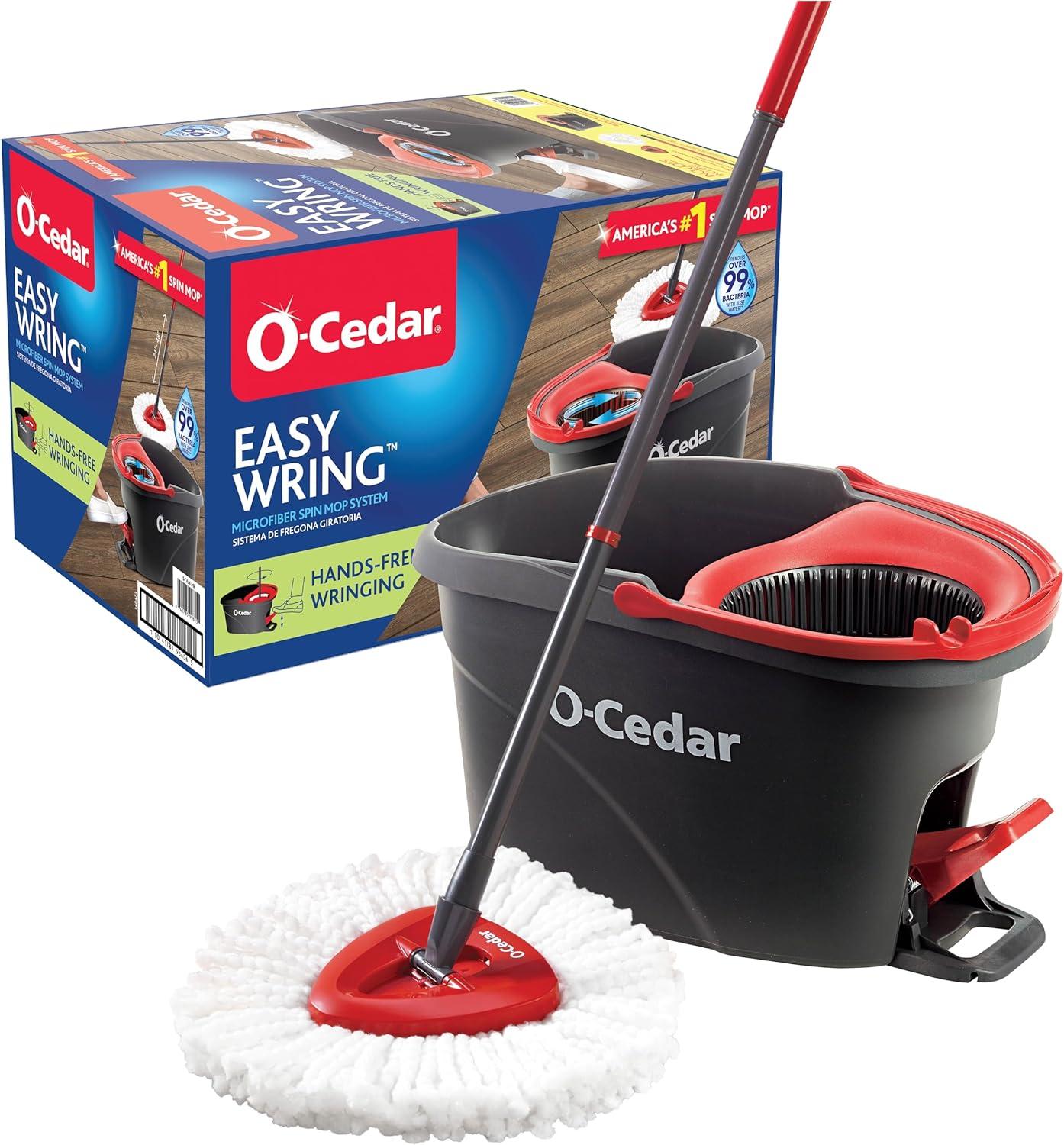 EasyWring, Spin Mop System Compared: Surprising Convenience For Stain-Killer Tests