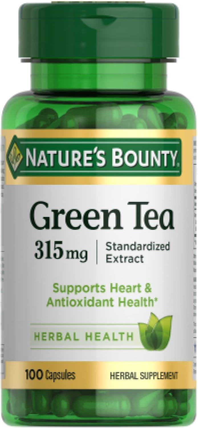 Nature's BountyVsGreen Tea Compared: Antioxidant Test...HeartHealthGoals (100Cps)