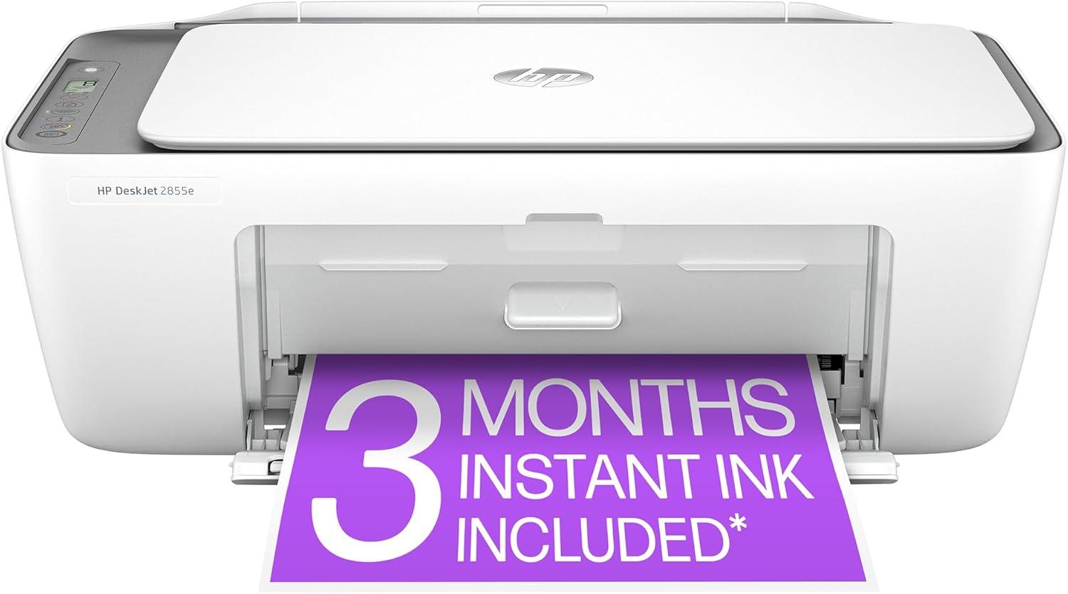 Color Inkjet Versus surprising Ink Savings: DeskJet 2855e vs Instant Ink at Home