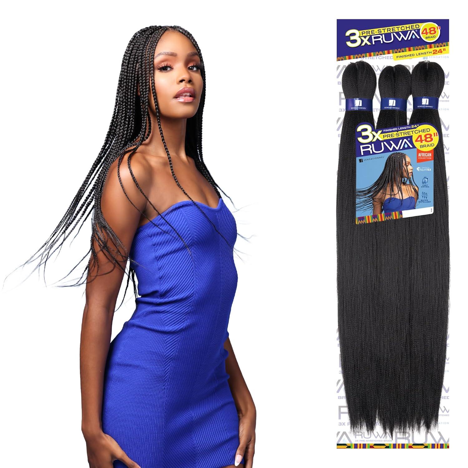 Comparing Braids: Sensationnel Tests Synthetic Versus Human Hair Styles