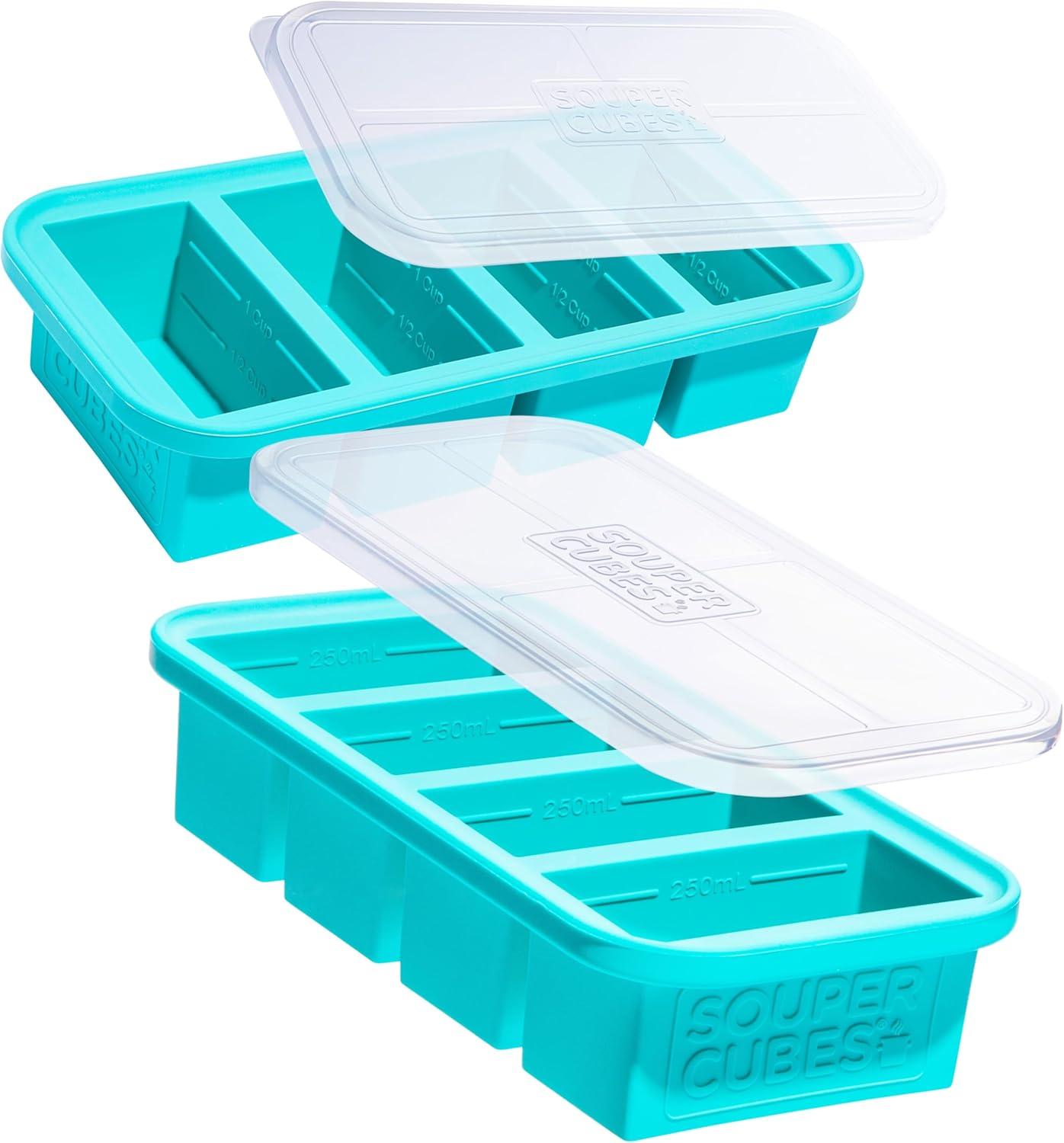 Freeze Leftovers Perfectly With These Tested Silicone Soup Cubes... Broth, Rice, Easy Meal Prep!