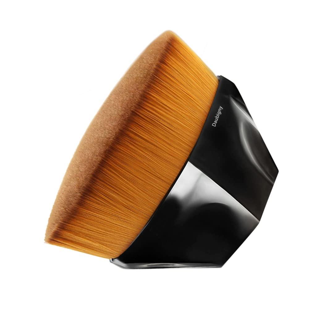 Flat Top Kabuki Compared: Blush to Foundation Tested... Smudge-Proof Hexagon Edge Speaks Volume (Cosmetics)