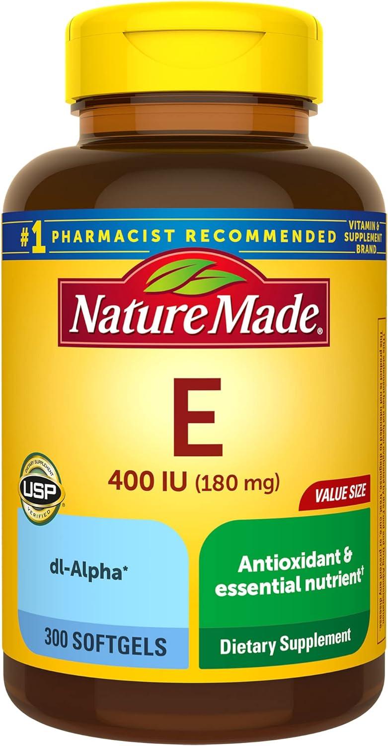 Vitamin E vs. Supplements: Antioxidant Support Compared, Surprising Insights in 300 Day Supply