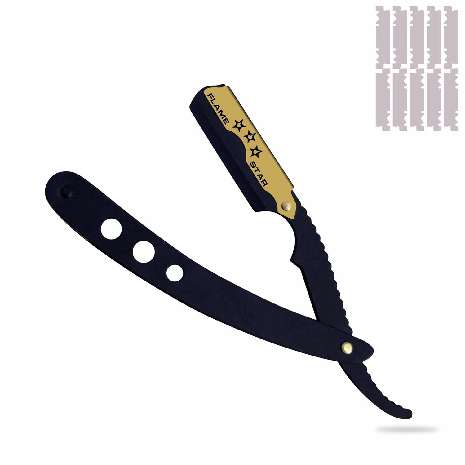 Flame Star razor's stainless steel edge vs sharp cutter shock... barber insight! tested