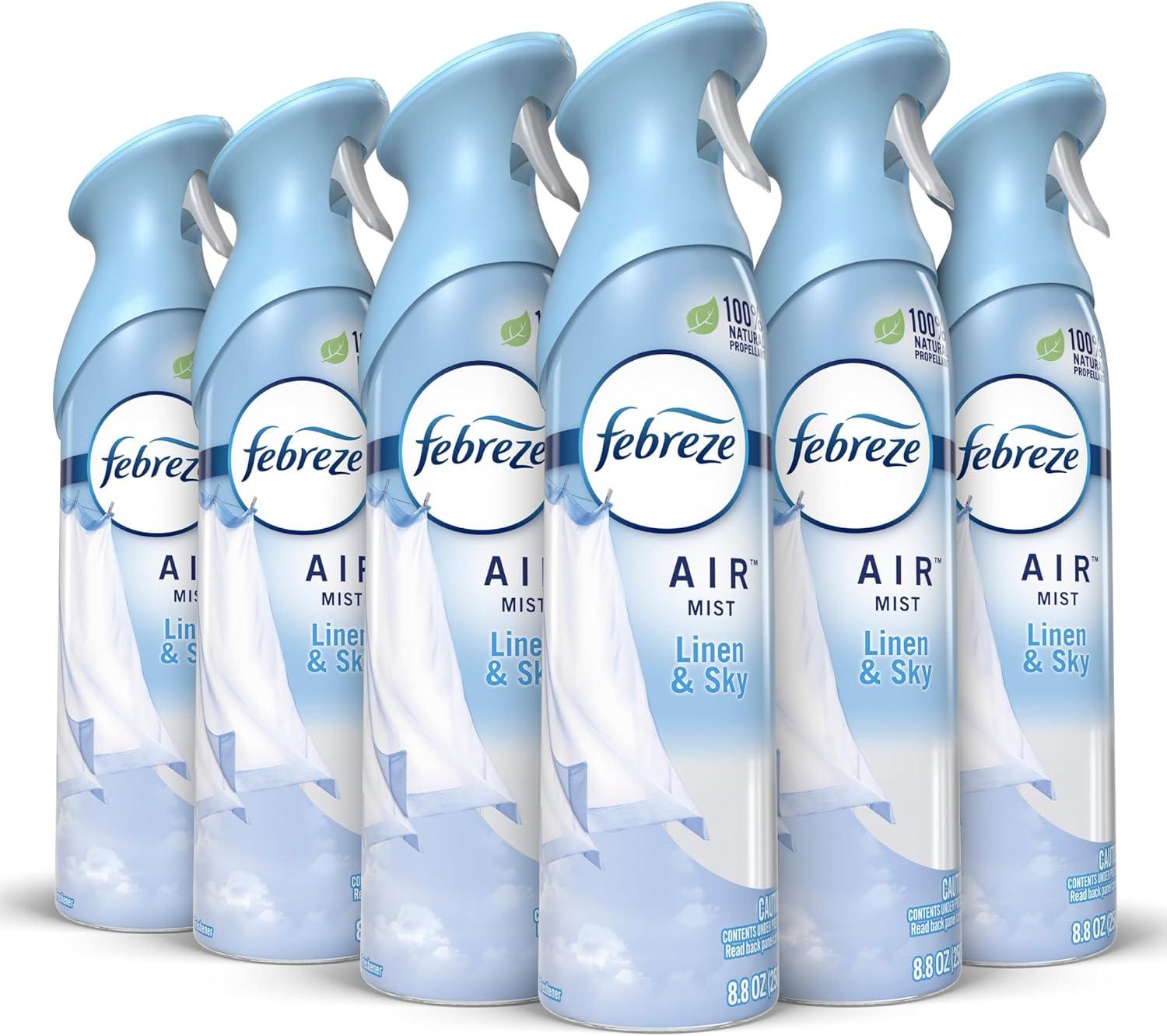 Surprising Linen & Sky Vs. Febreze Sprays: Tested Home Ffreshness