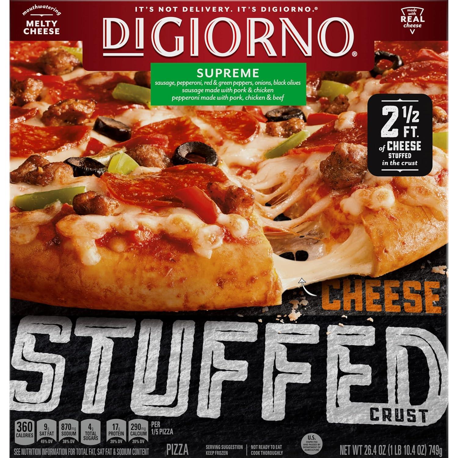 Surprising Stuffed Crust Showdown: tested DiGiorno Pizza Delights