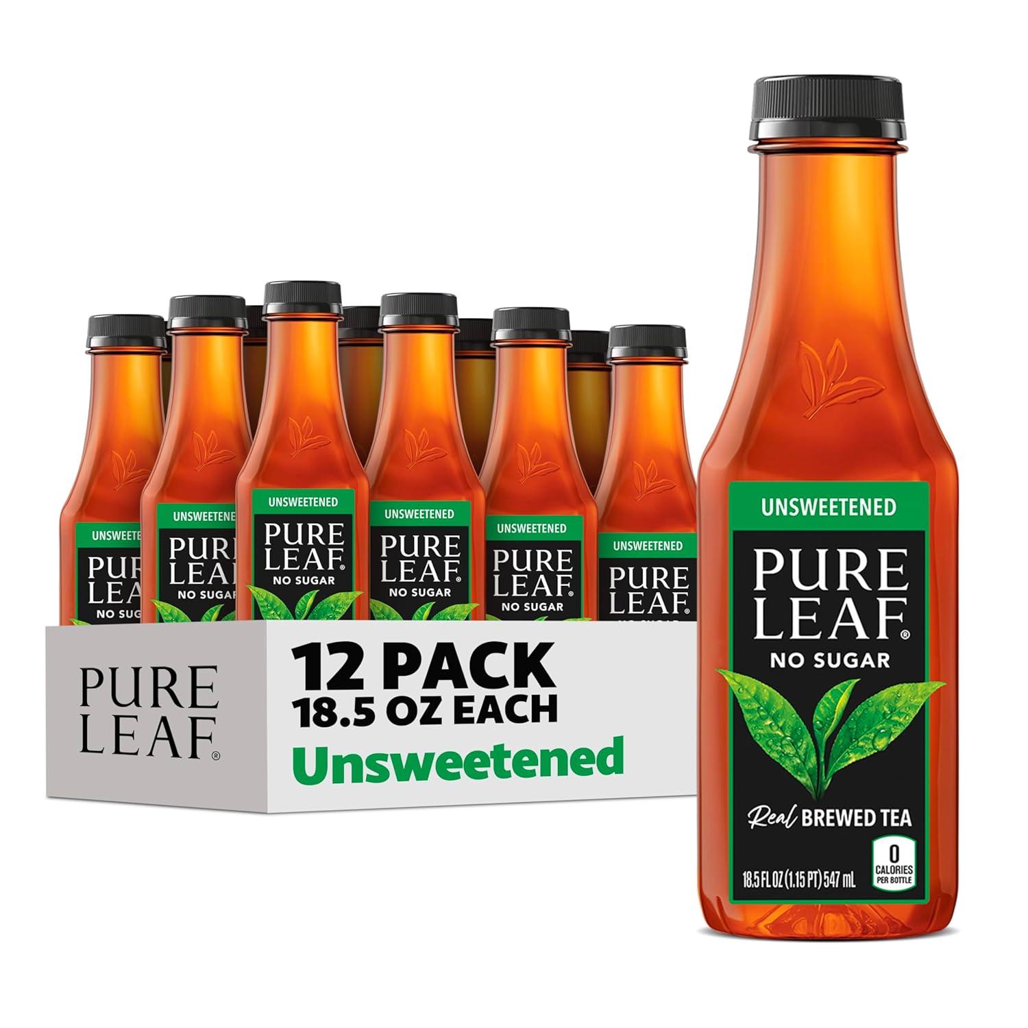 PureLeaf vs. Bottled Tea: Surprising Low-Cal Comparison... (18.5oz each)