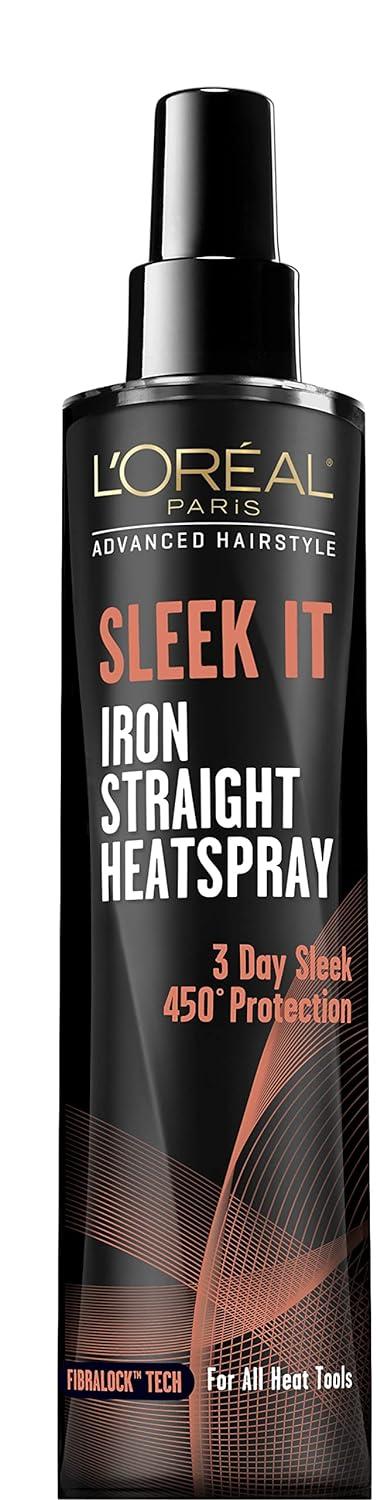 Advanced Hairstyle Sleek It Spray vs Iron: Tested Heat Control