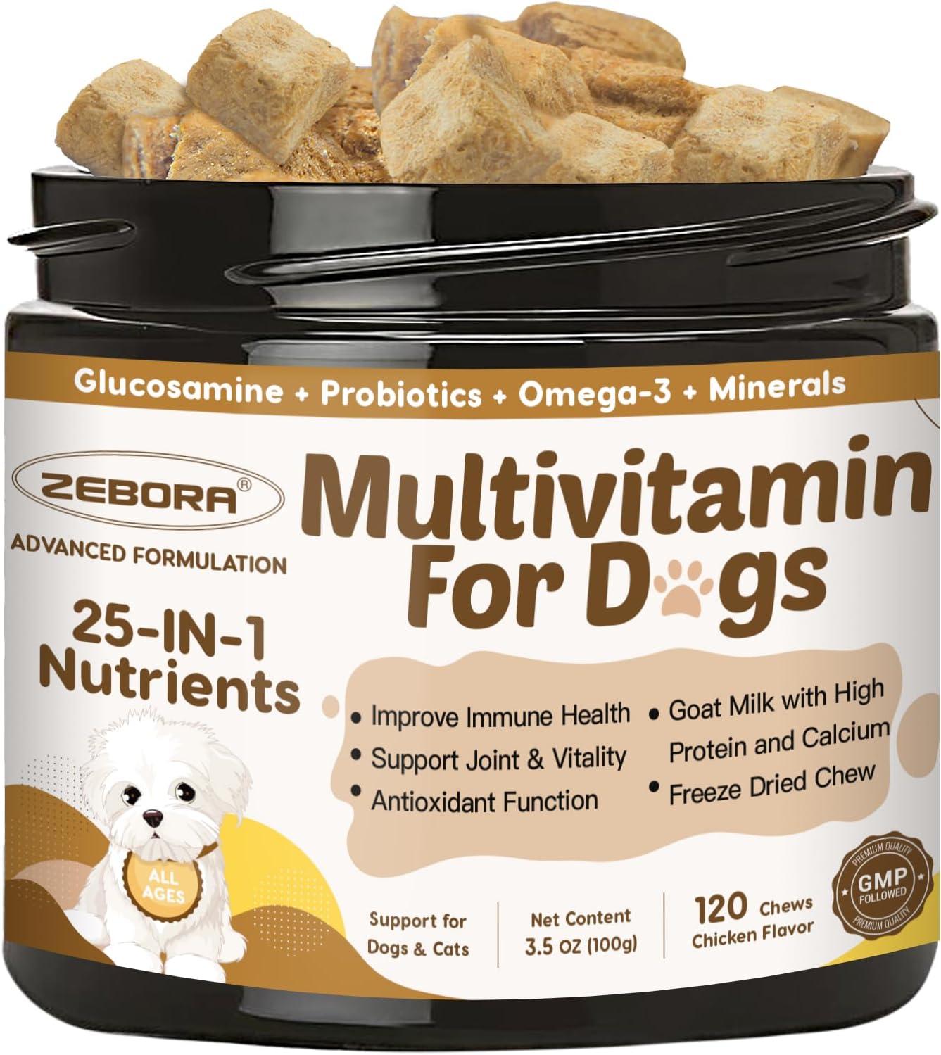 Multivitamin Showdown: Glucosamine Versus probiotics for Dogs Health...Now You See