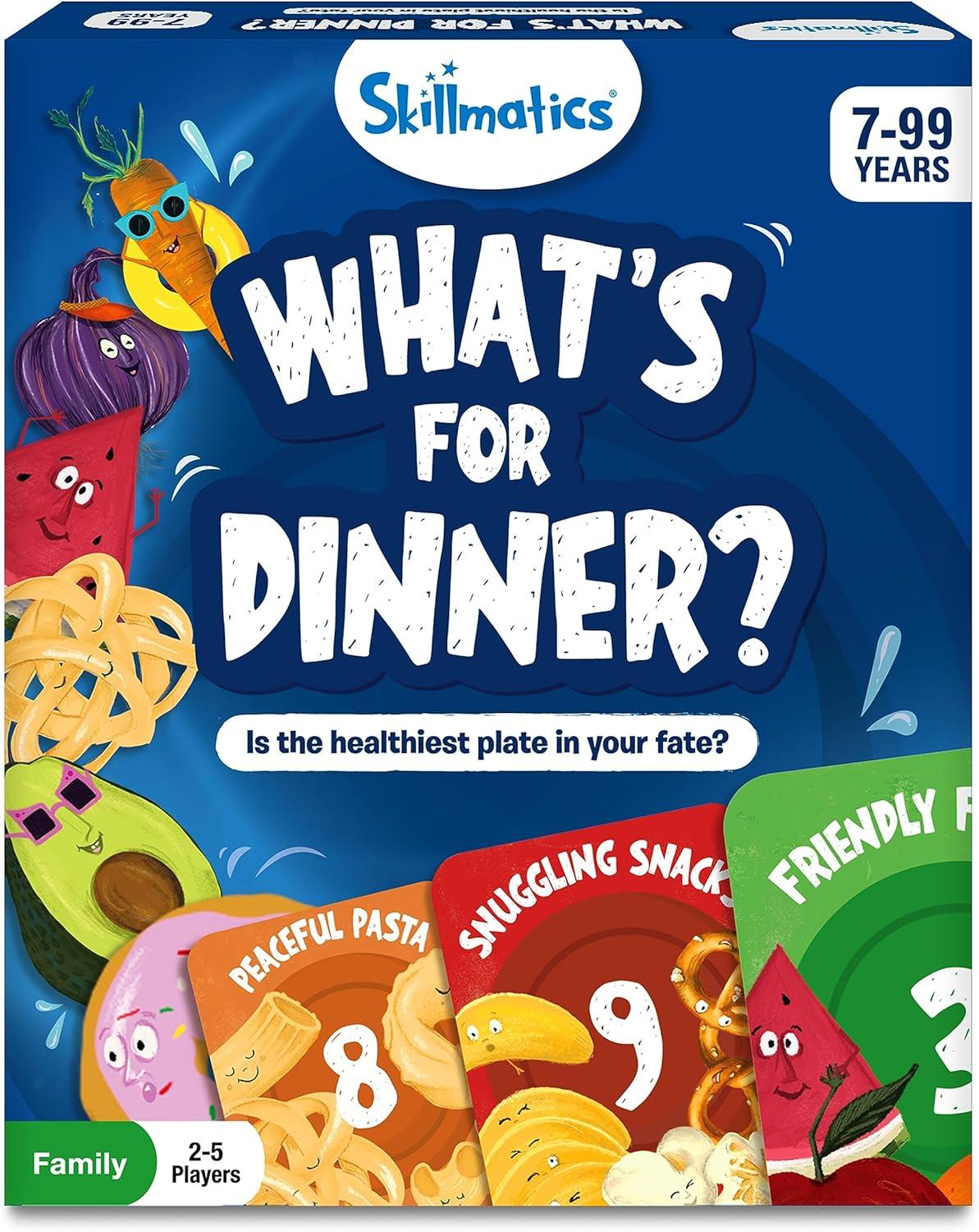 Skillmatics Dinner Game Tested: Strategy, Memory Compared for Ages 7+...Fun for Family!