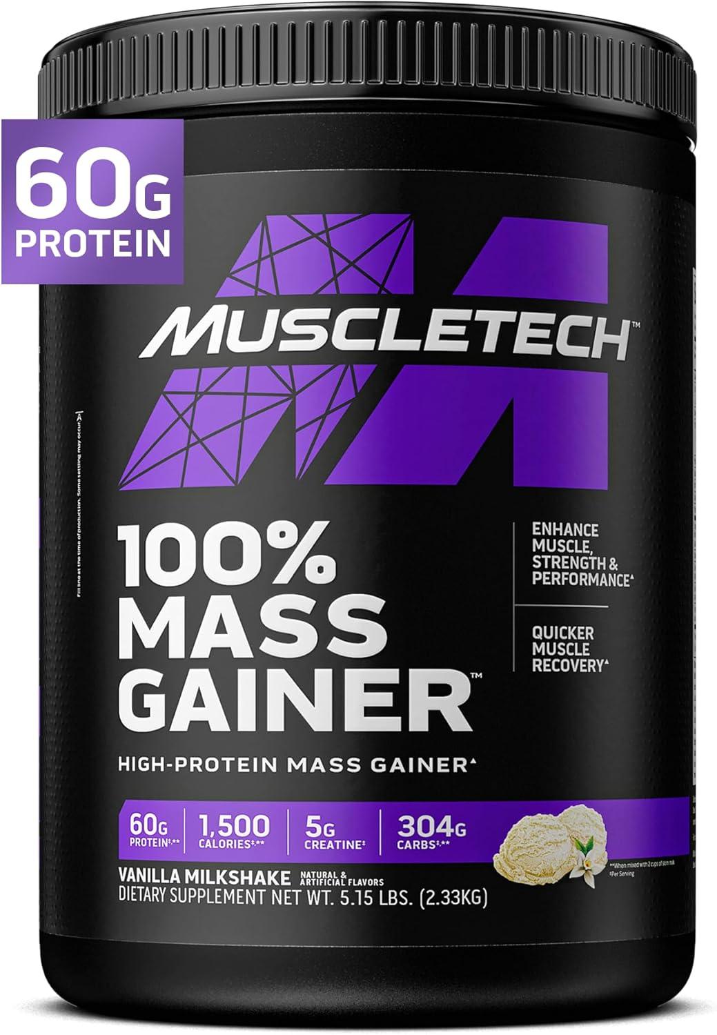 MuscleTech Protein Side-By-Side: High-Protein Mass Gain Compared!