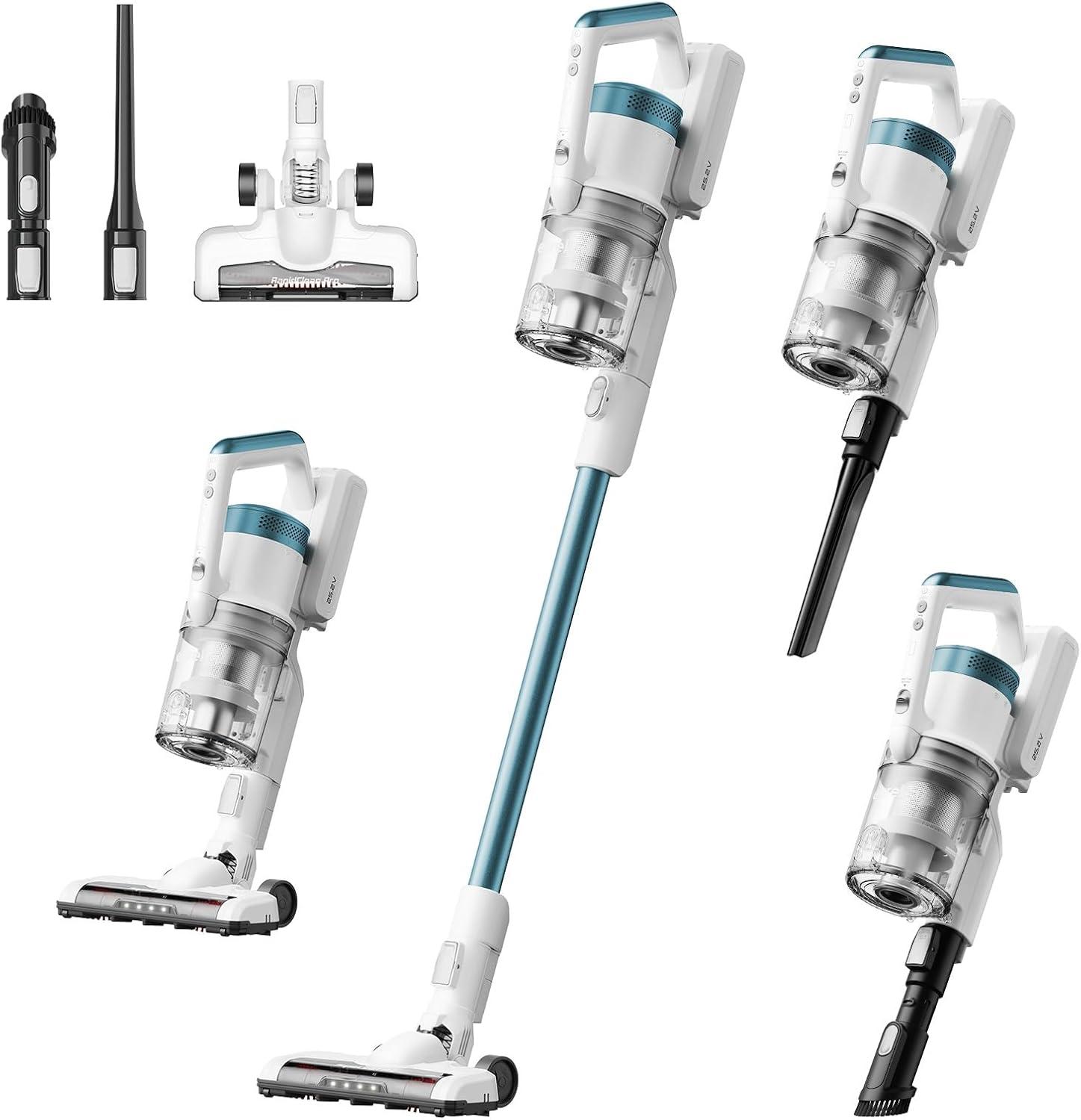 Eureka RapidClean Pro.showdown Versatile.rechargeable Pet.defender-tested Home
