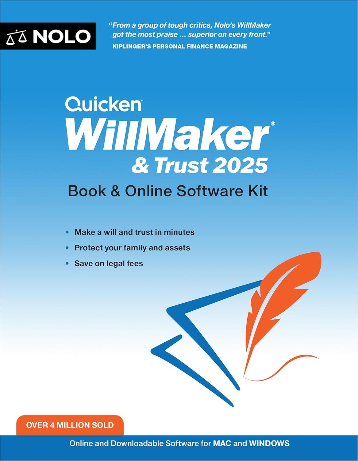 Quicken Willmaker vs. Trust 2025: Tested Legacy vs. Online Insights... Easy Comparison!