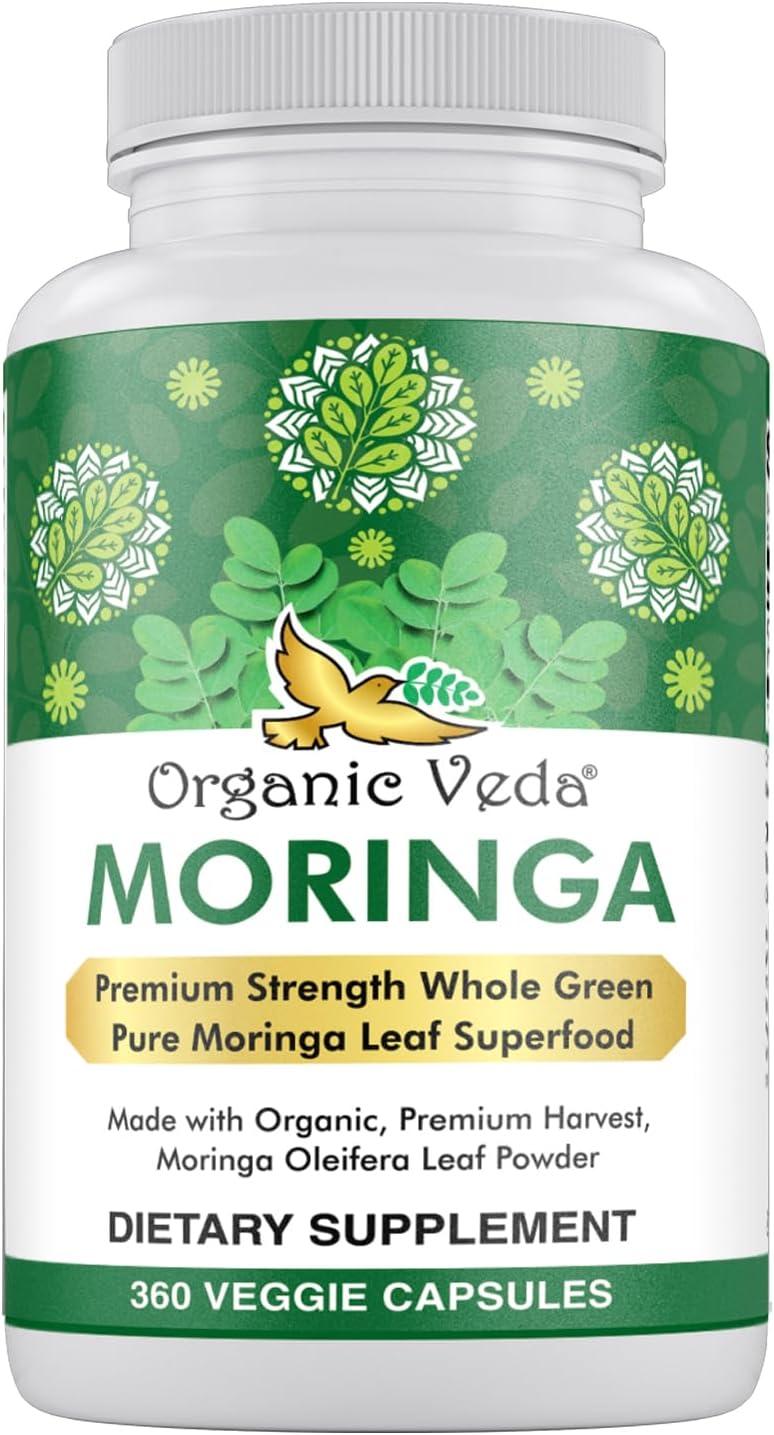 Vegan Moringa Showdown: 360 Capsules vs Pure Leaves
