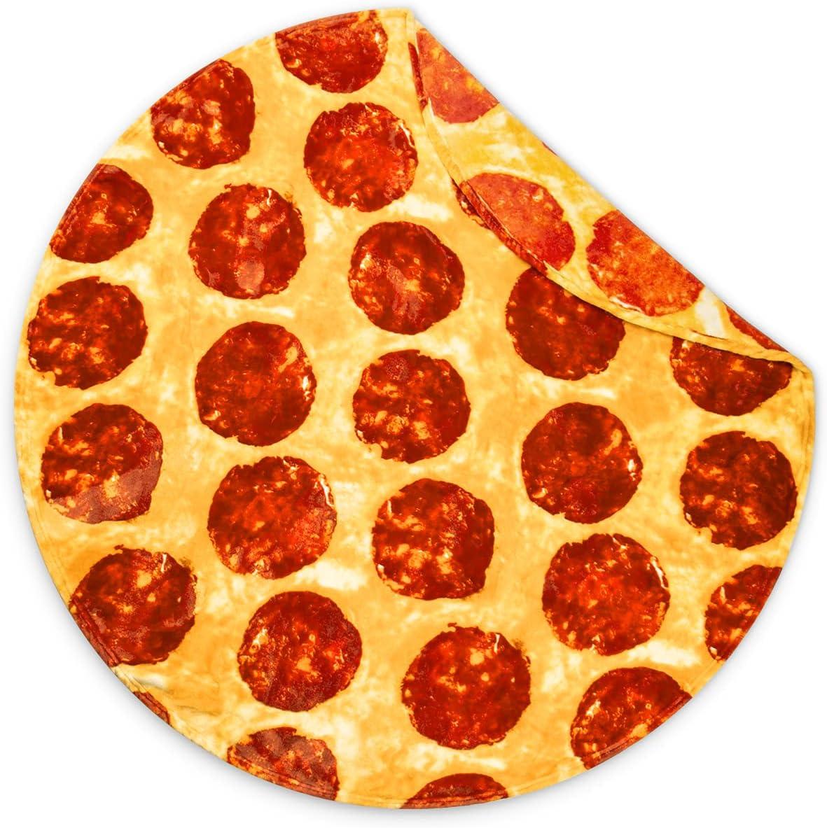 Funny Food Pizza Blanket Showdown: tested, Trend Gift for Kids 2-10