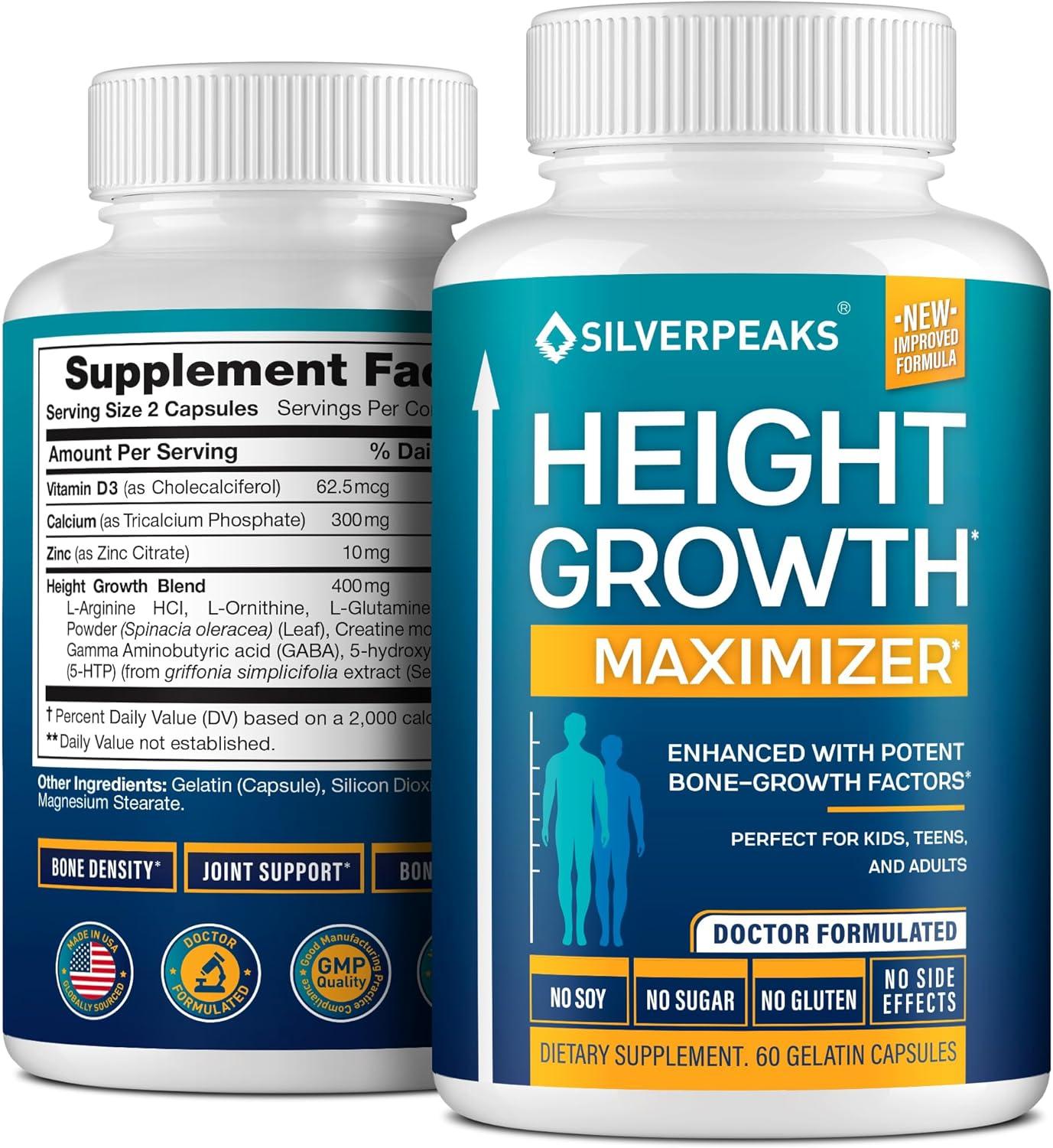 Growth vs. Calcium - Surprising Height Maximizer comparisons