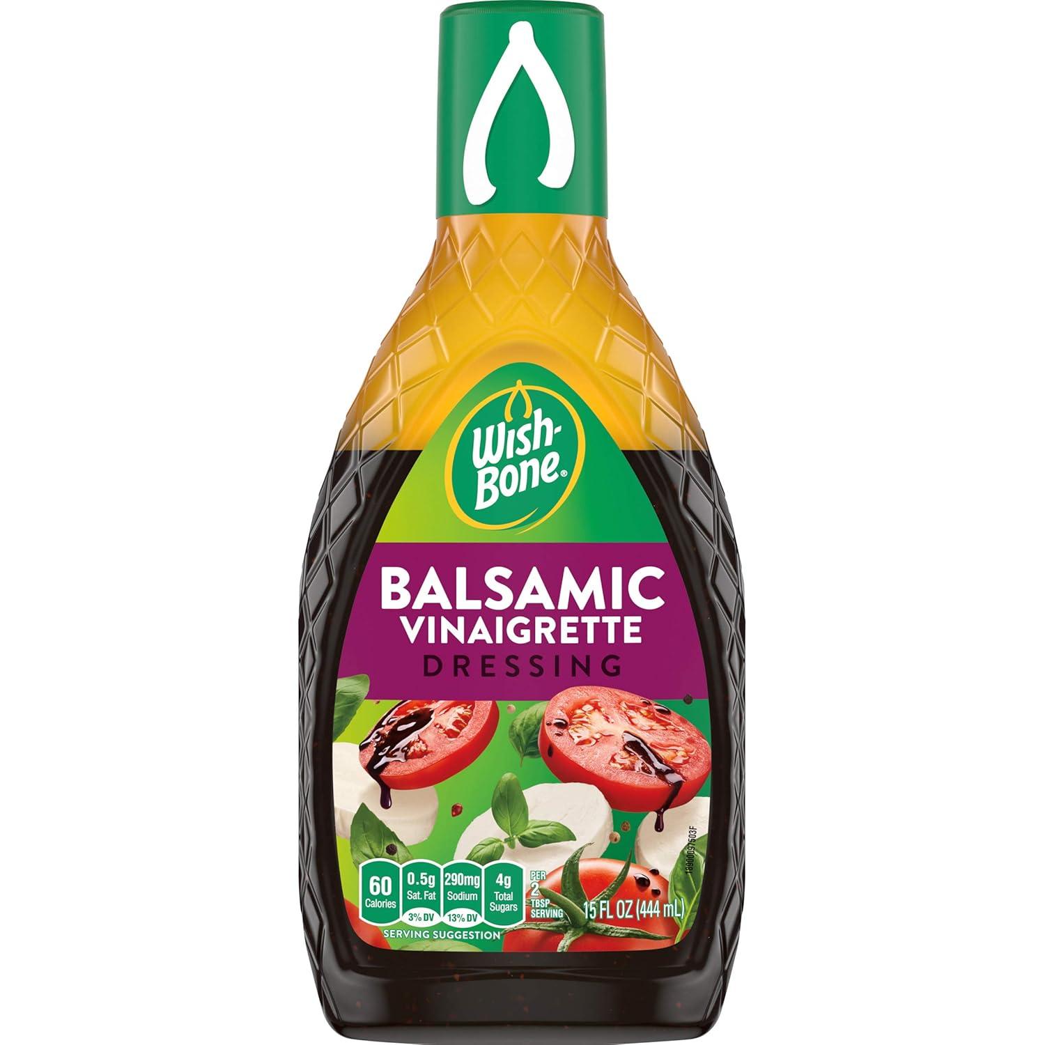 Wish-Bone's Balsamic Dressing vs. Economy Fit, Tested
