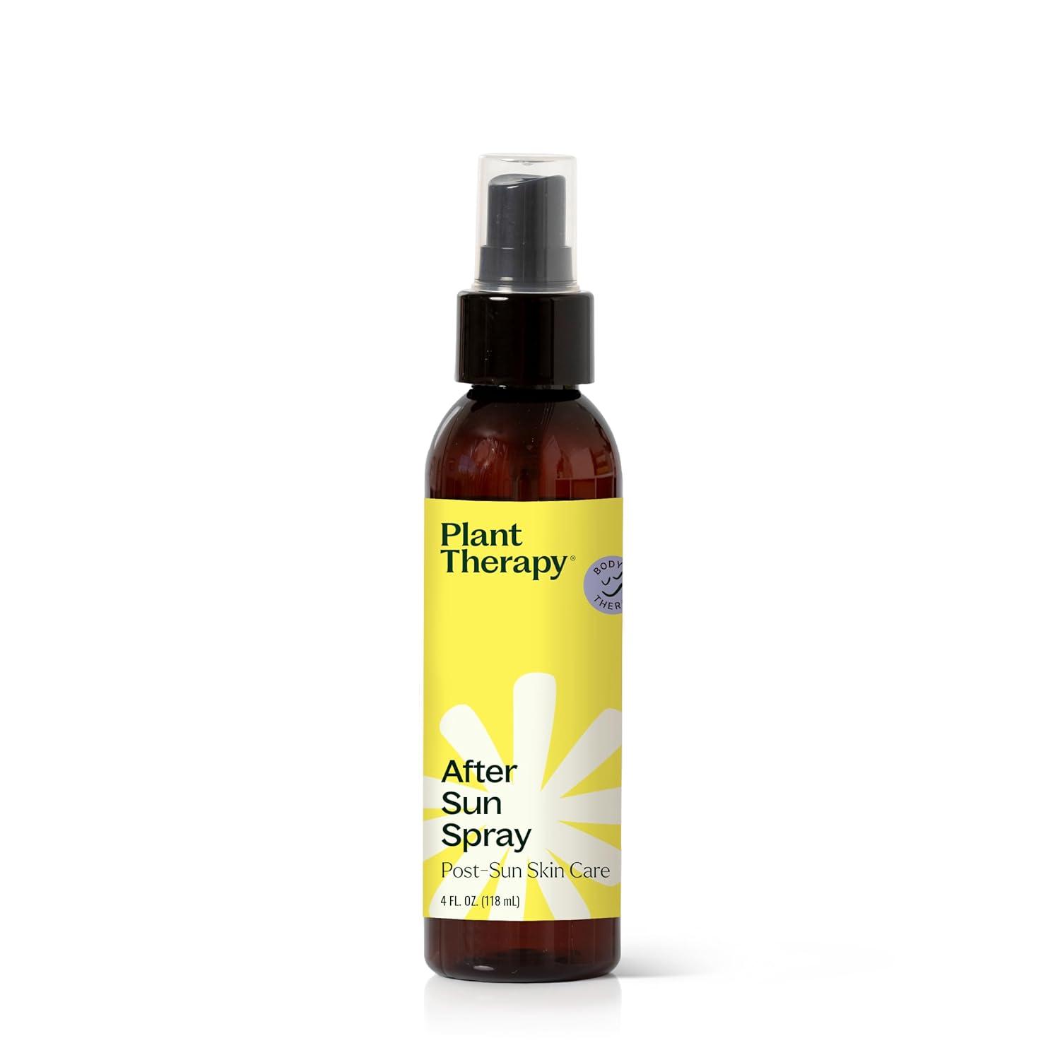 Natural After Sun Relief Sprayed Tested Versus 4 Oz Minty Aloe