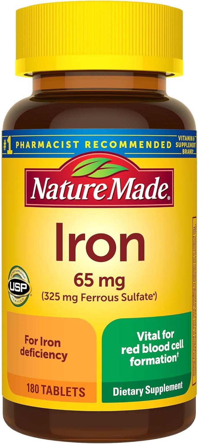 Comparing Iron Supplements: Nature Made, Nature's Bounty, And 21st Century Showdown