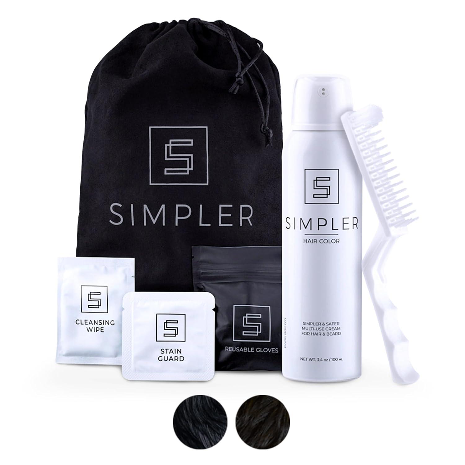 Versus Kit: Simpler Hair Color - Full Gray Coverage - Easy Dye... Surprising Match!