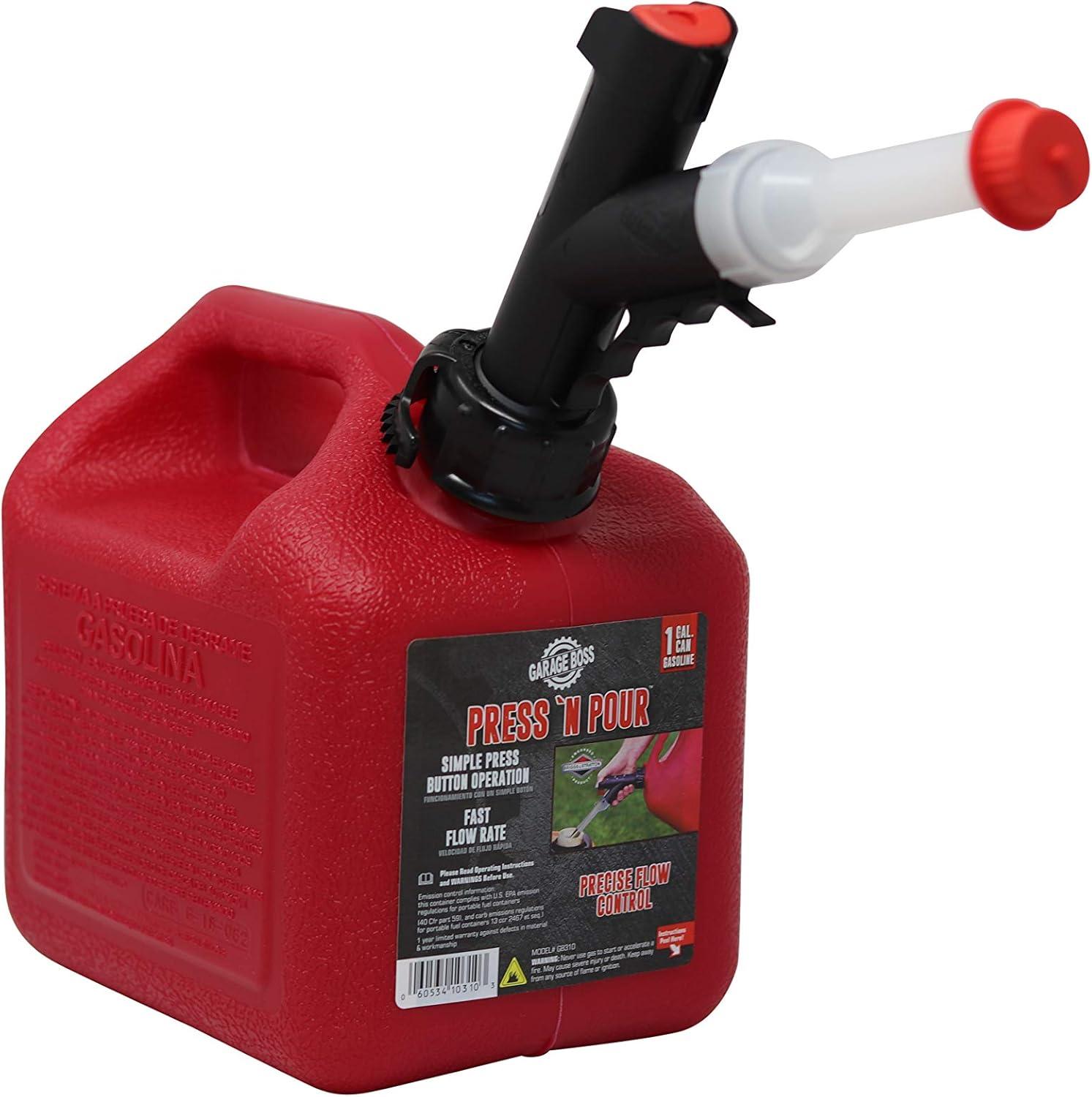 Versus Gas Can Insights: Tested, Spill-Free Red Benefit!
