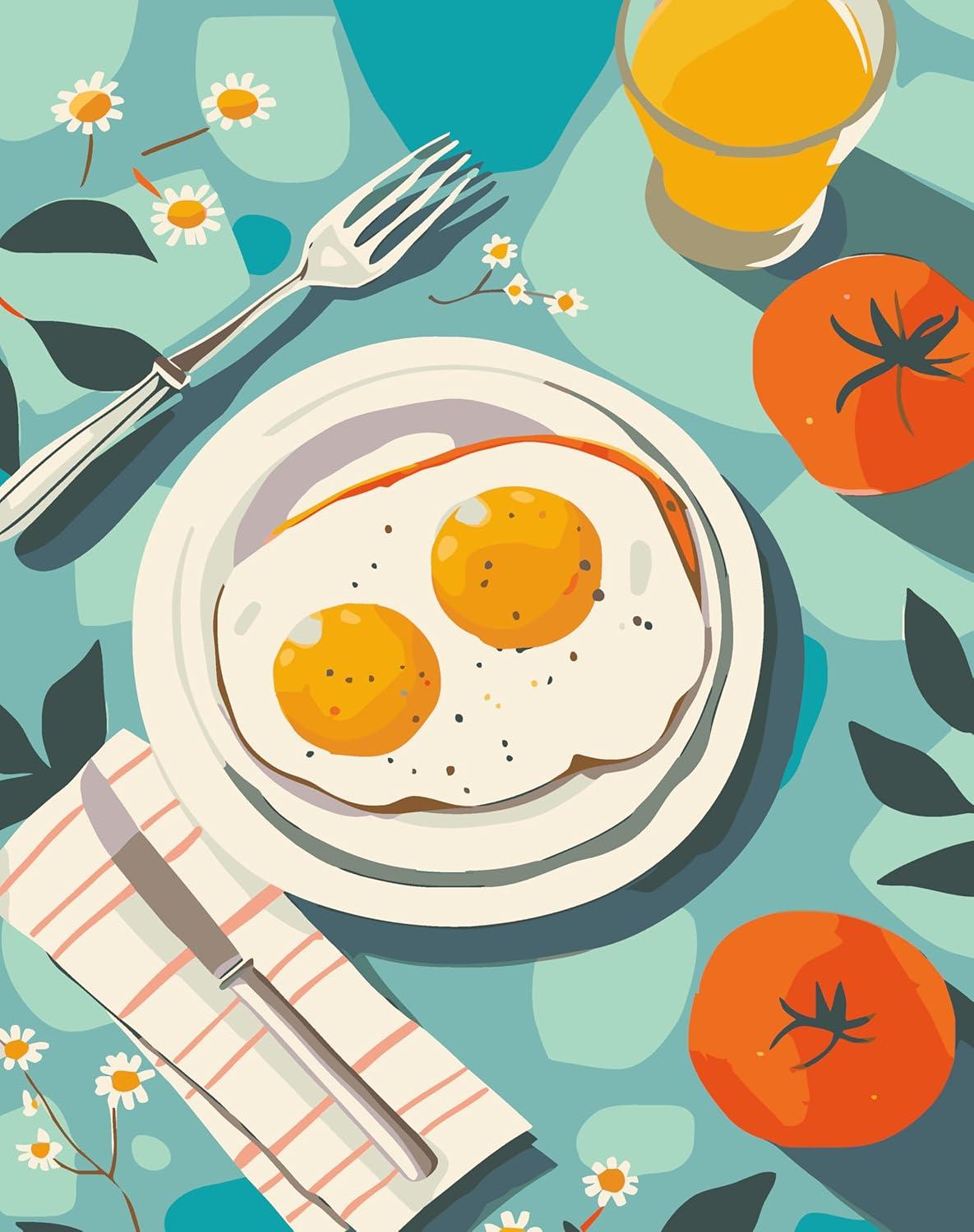 Painted Breakfast Art Without Frame: DIY Tested Case Study