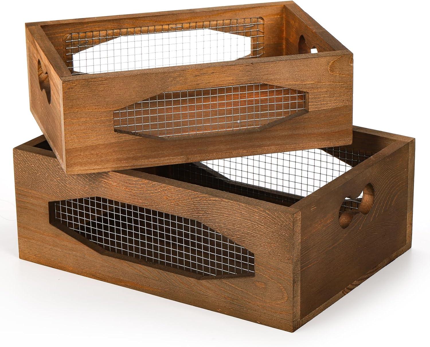 Nesting Baskets With Cutout Handles, Surprising Insight Tested vs. Storage Needs