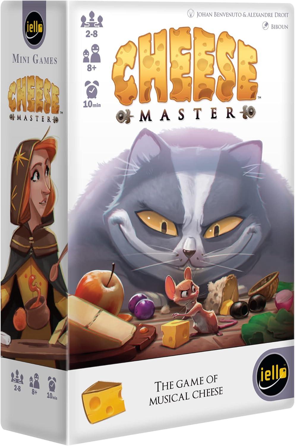 IELLO Cheese Master: Fast Roll & Count, Surprising Insight Game... Perfect Family Fun, Ages 8 to 12... Versus Tcies!